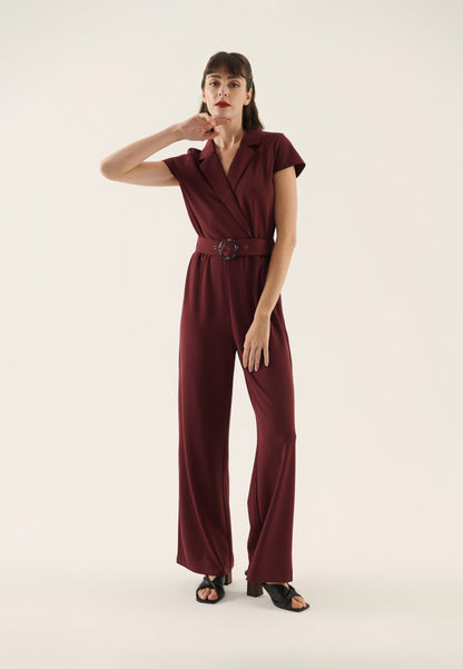 Anna Field Jumpsuit - Bordeaux