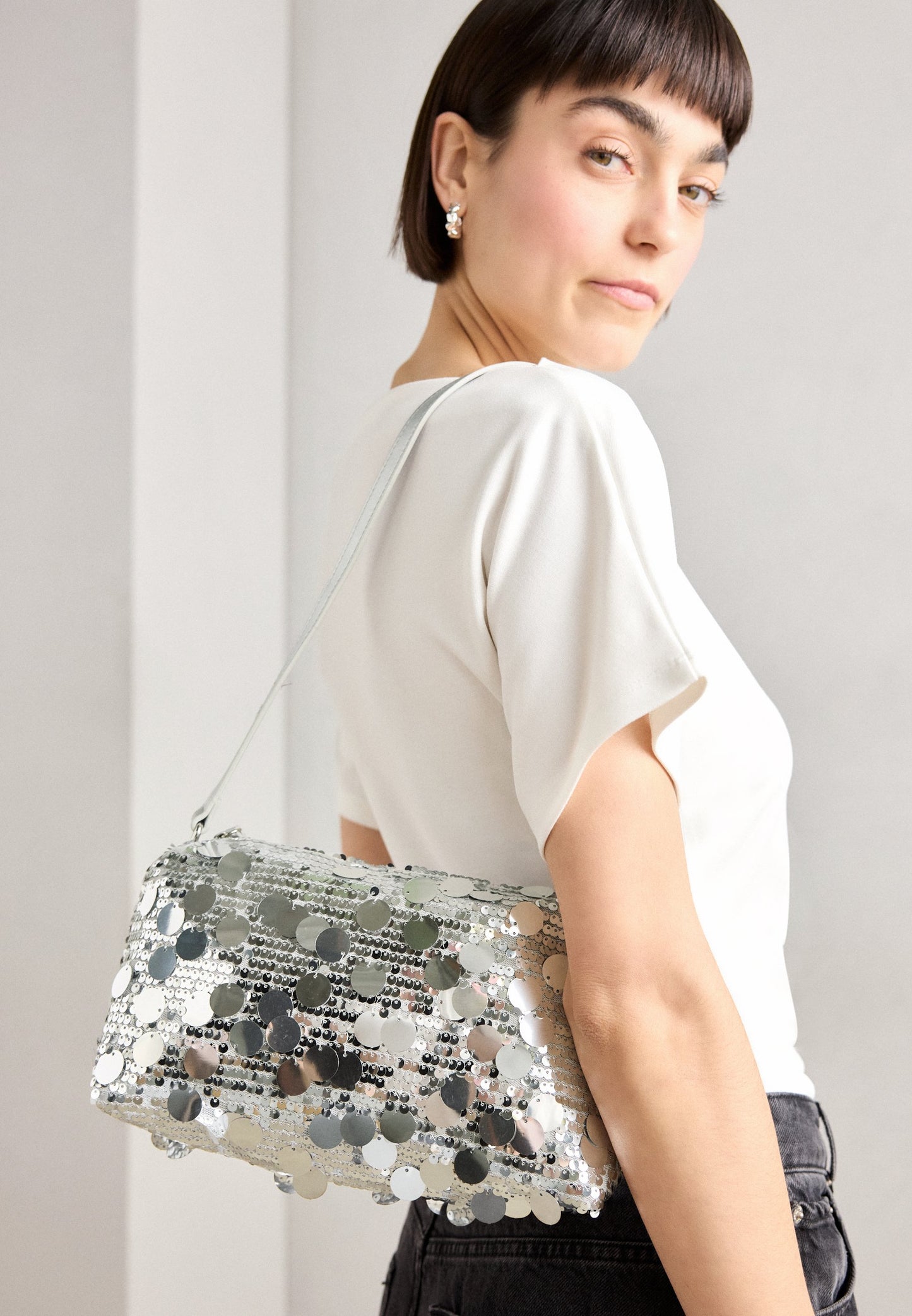 Anna Field Handbag - Silver
