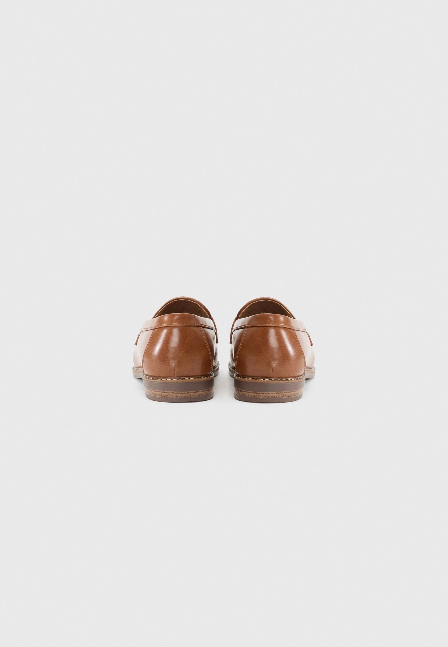 Anna Field Moccasins - Brown/beige