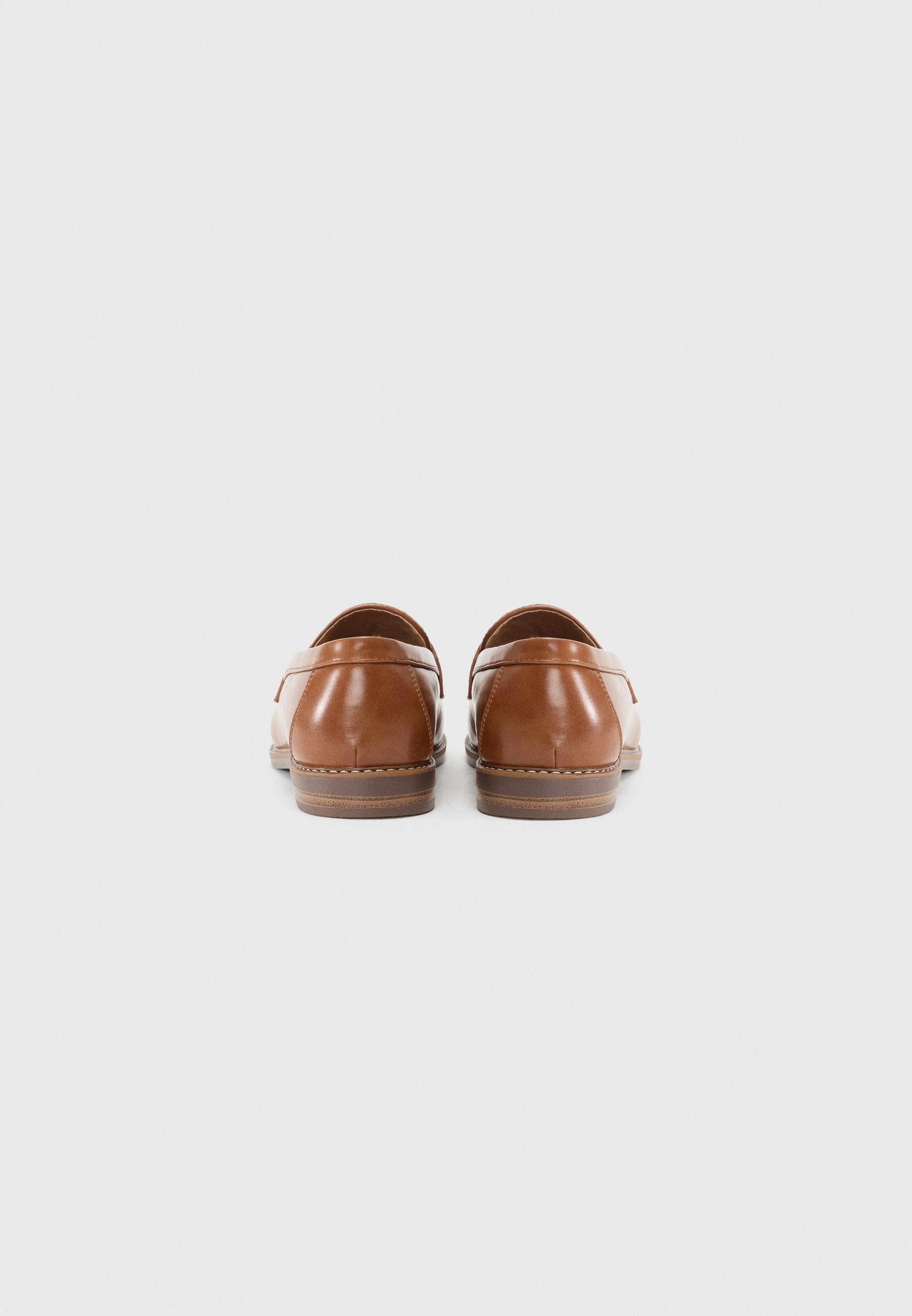 Anna Field Moccasins - Brown/beige