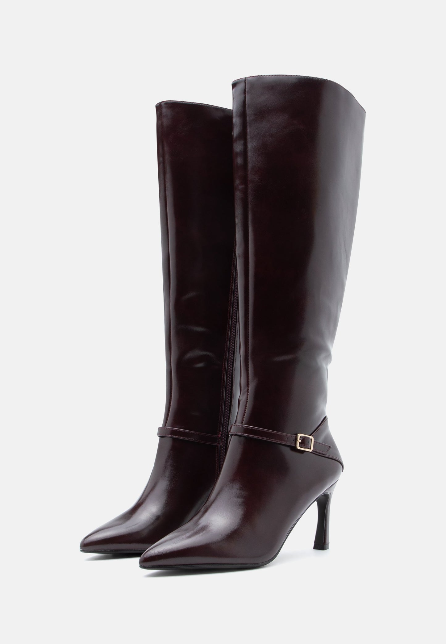 Anna Field Boots - Burgundy