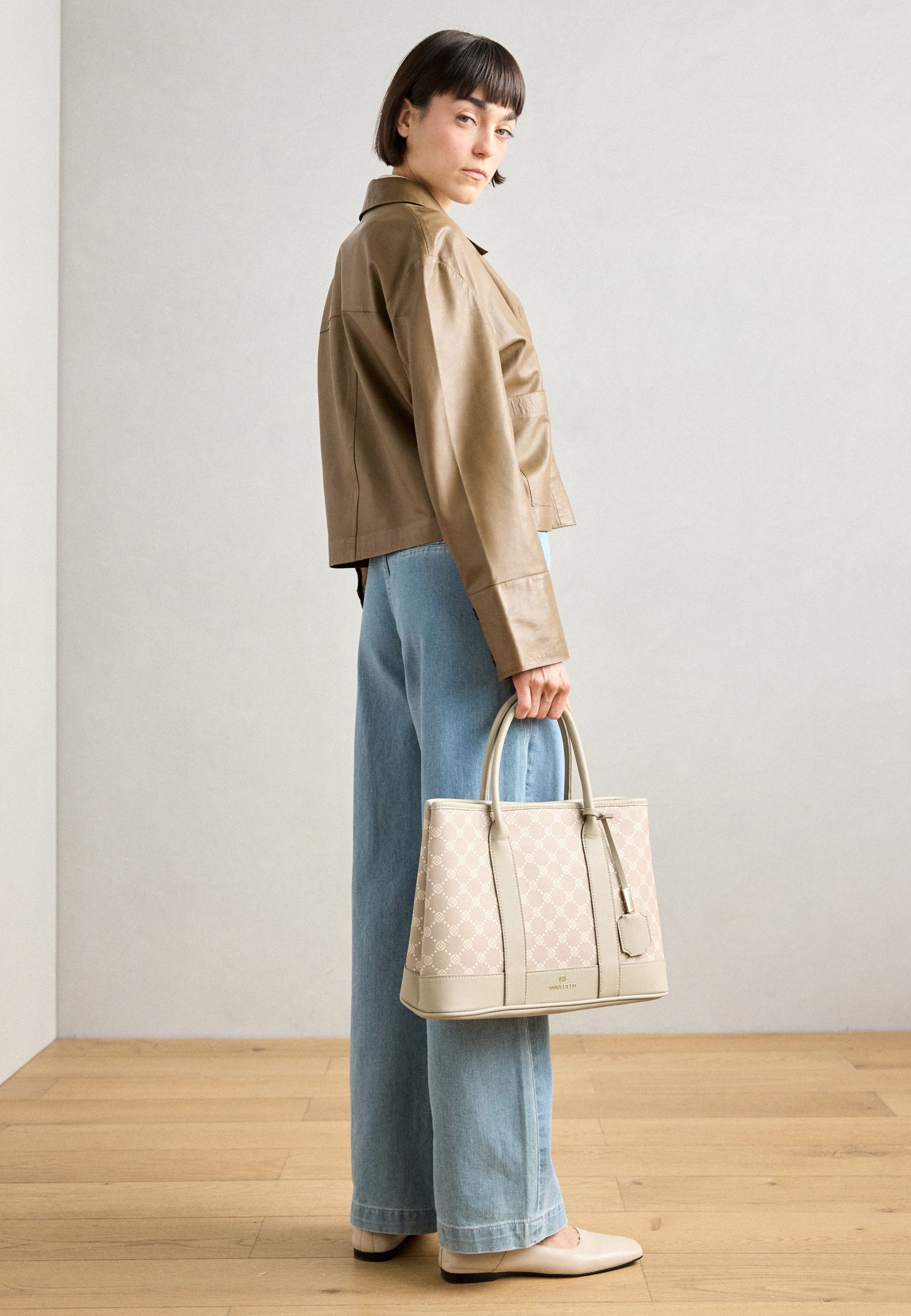 Anna Field Handbag - Braun/beige
