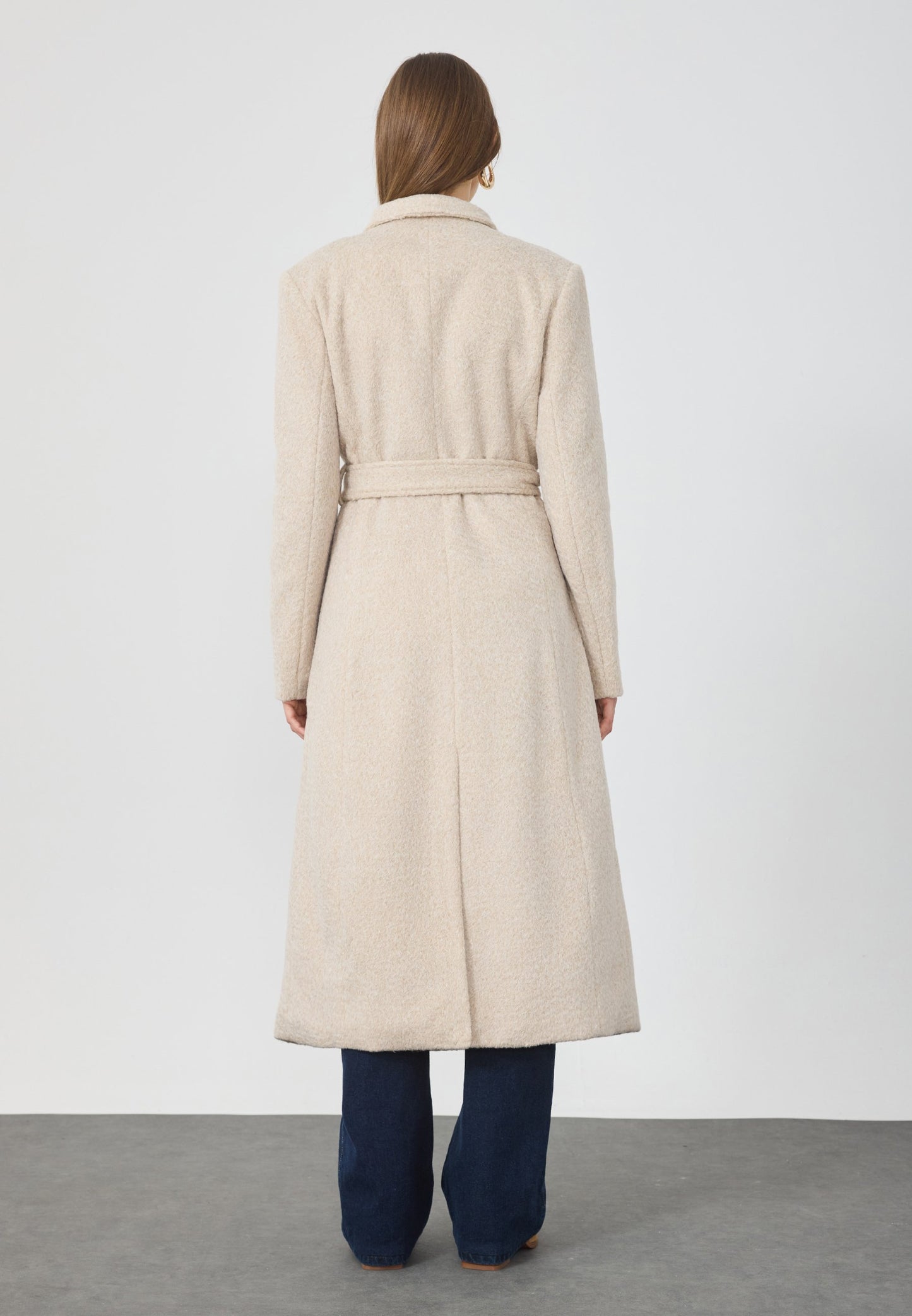 Anna Field Classic Coat - Off White