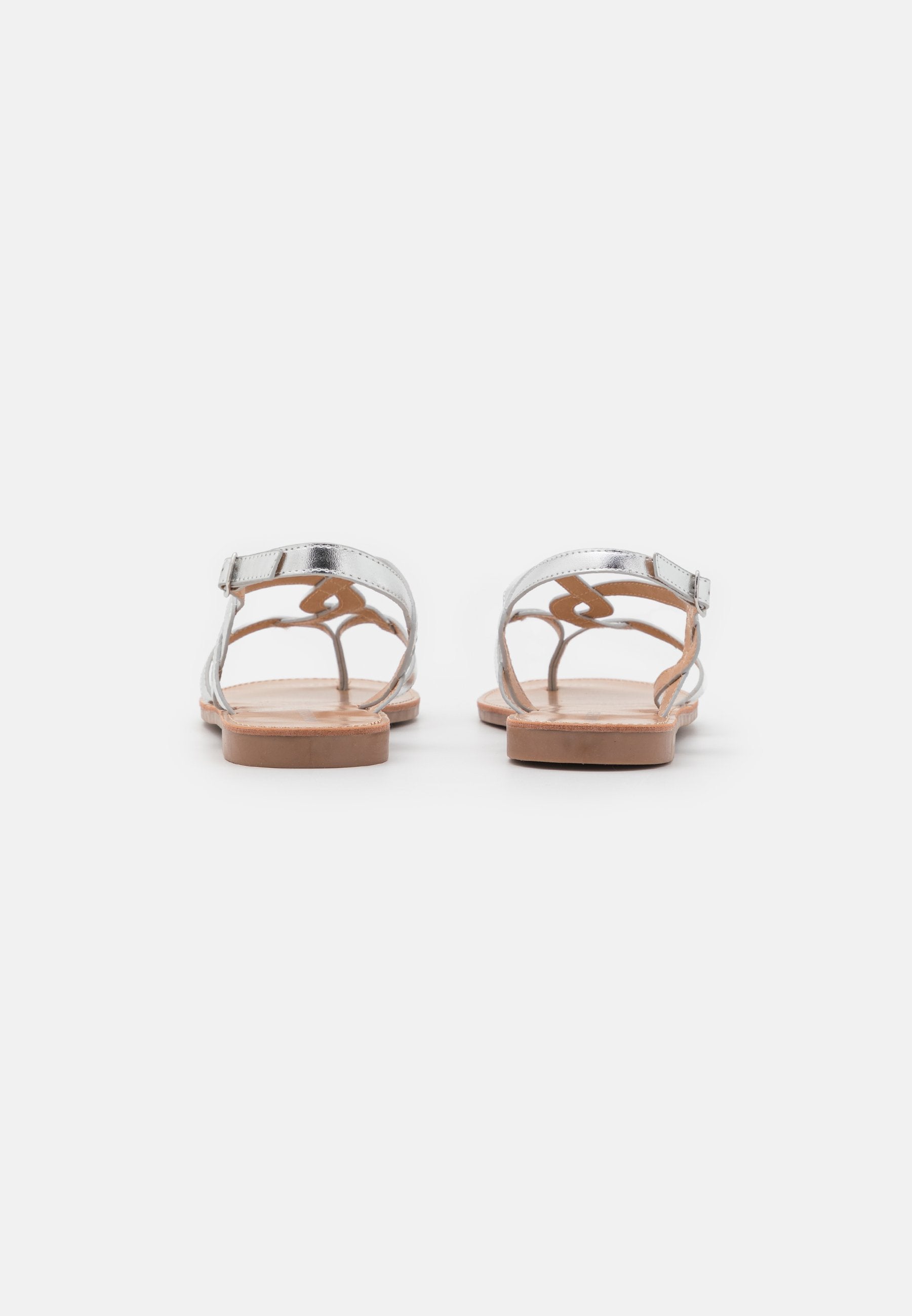 Anna Field T-Bar Sandals - Silver