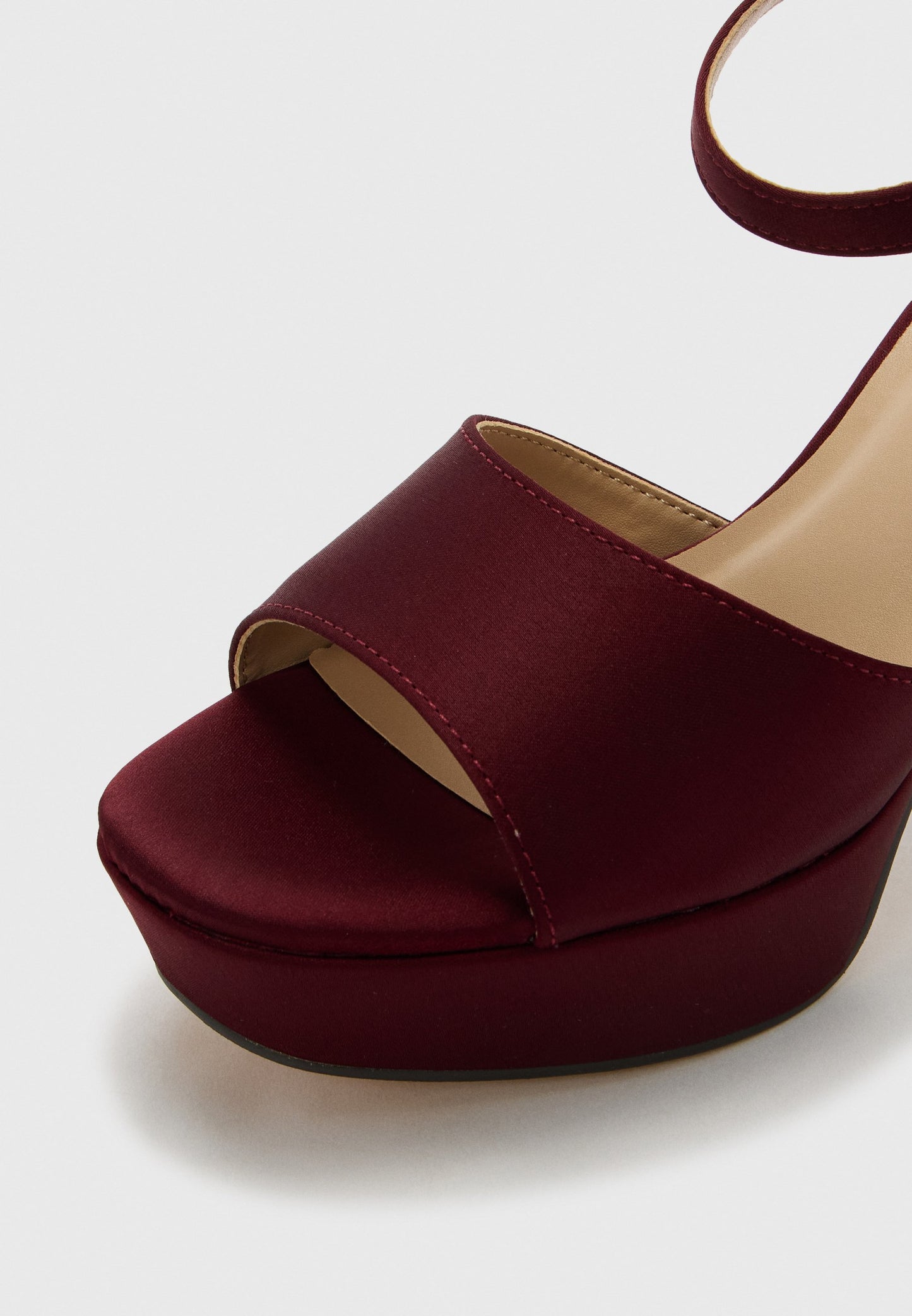 Anna Field Platform Sandals - Bordeaux