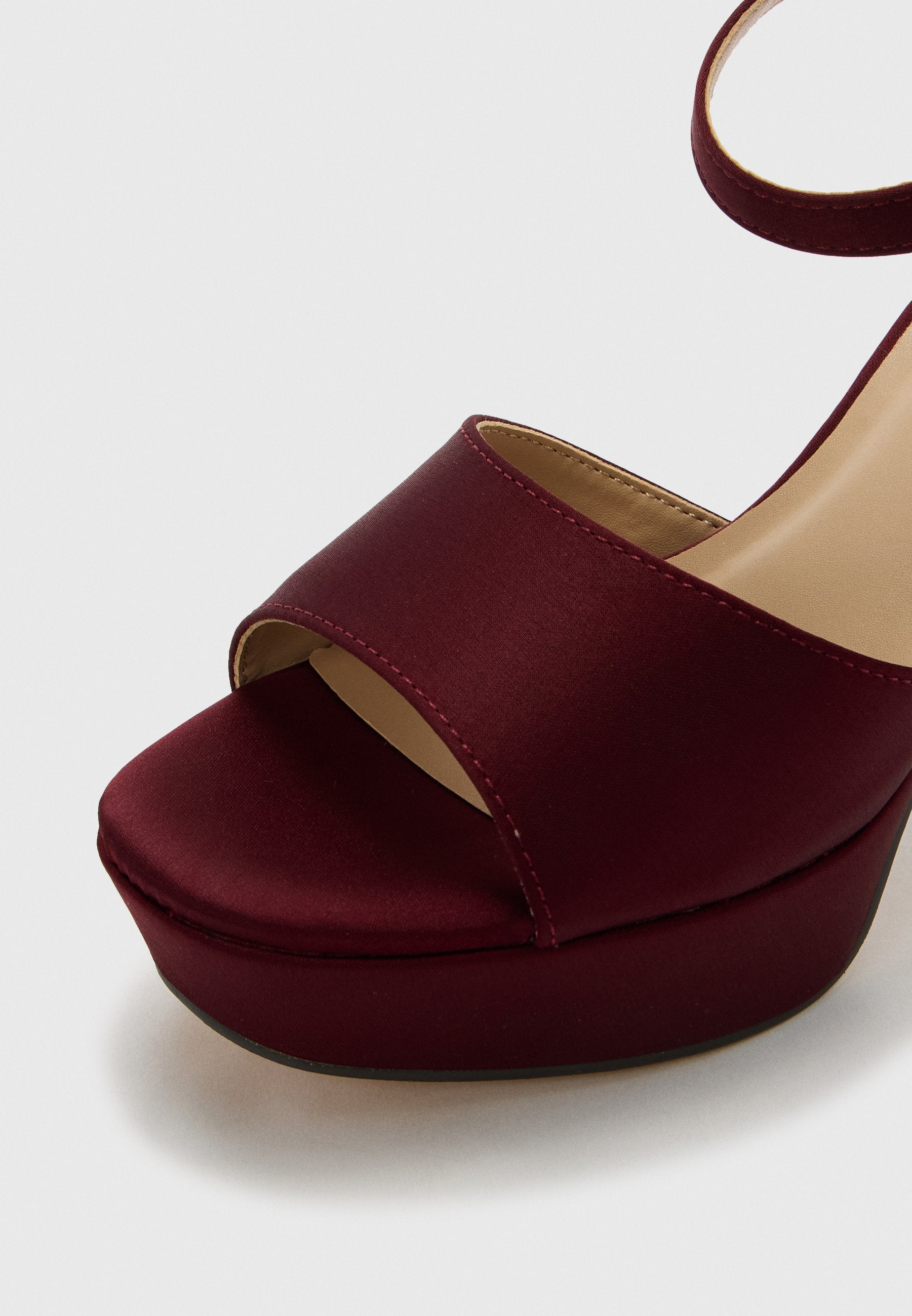 Anna Field Platform Sandals - Bordeaux