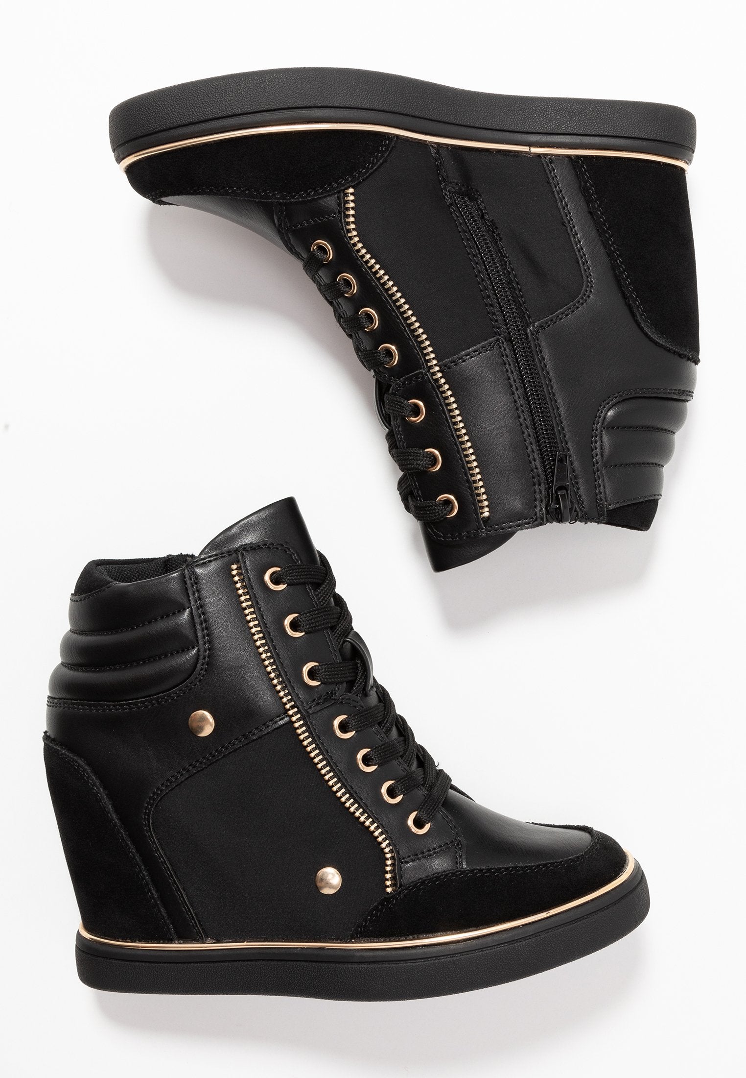 Anna Field Bootie - High-Top Trainers - Black