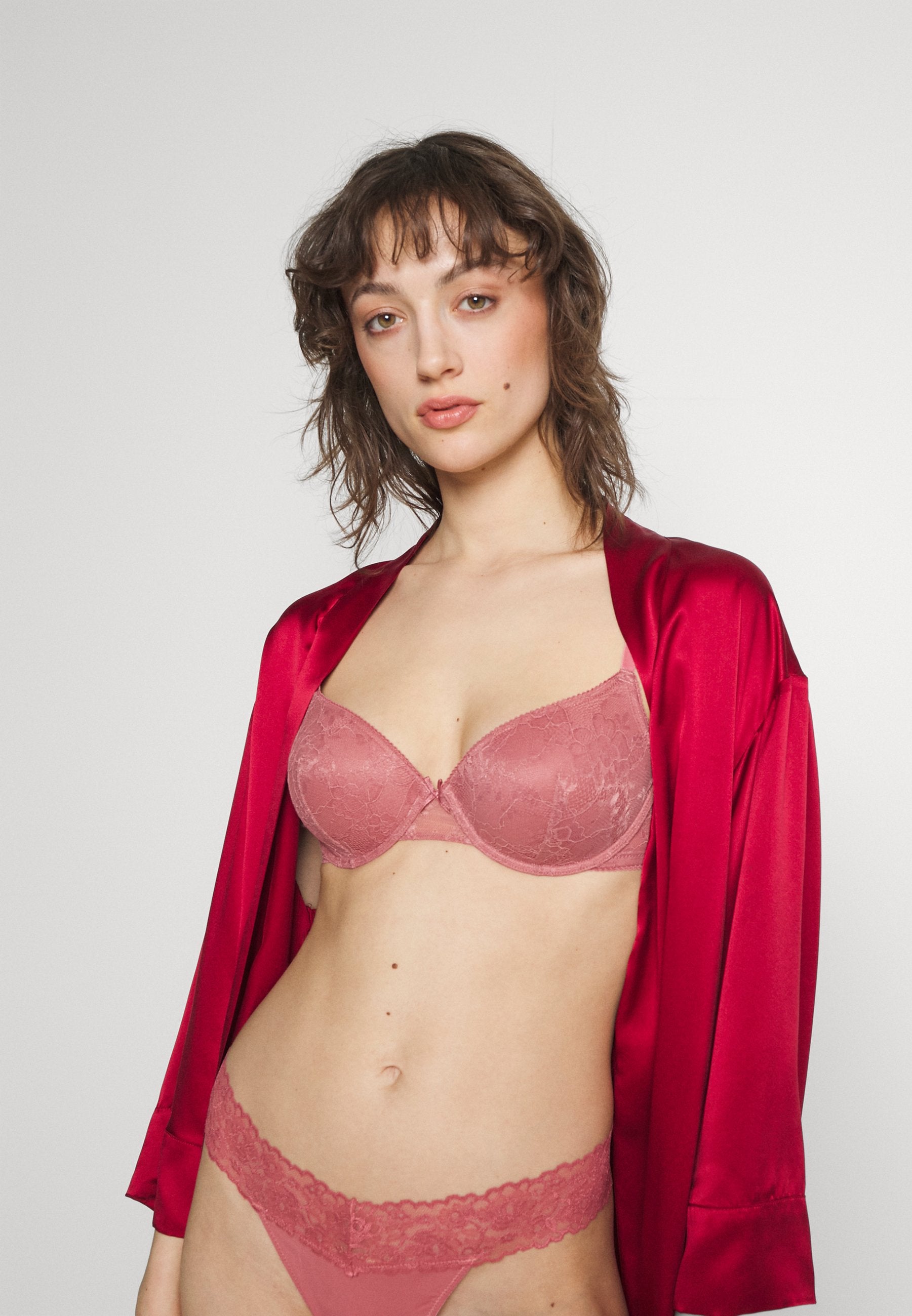 Anna Field 2 Pack- Underwired Bra - Black/Pink