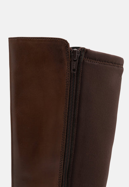  LEATHER - Boots - Brown