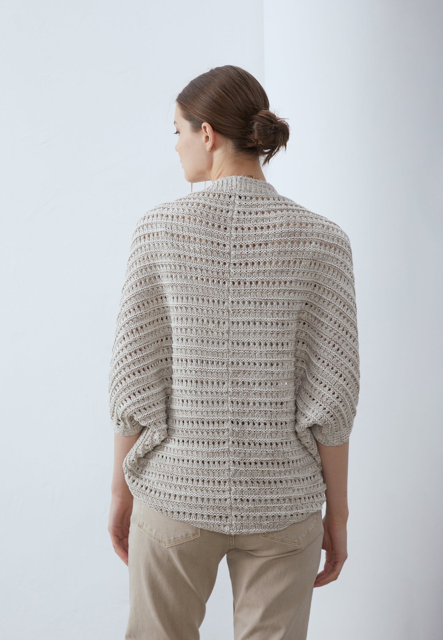 Anna Field Cardigan - Mottled Beige