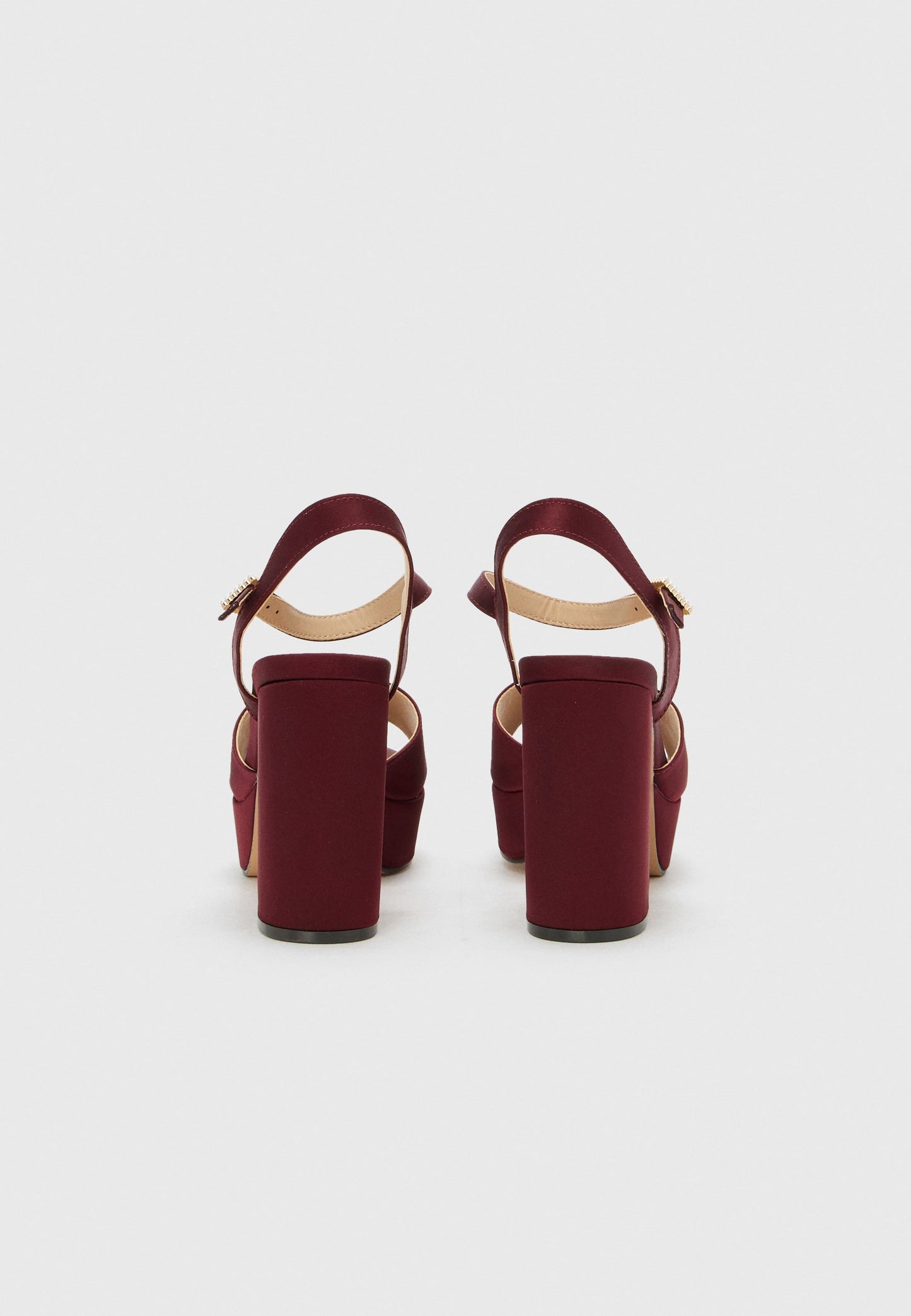 Anna Field Platform Sandals - Bordeaux