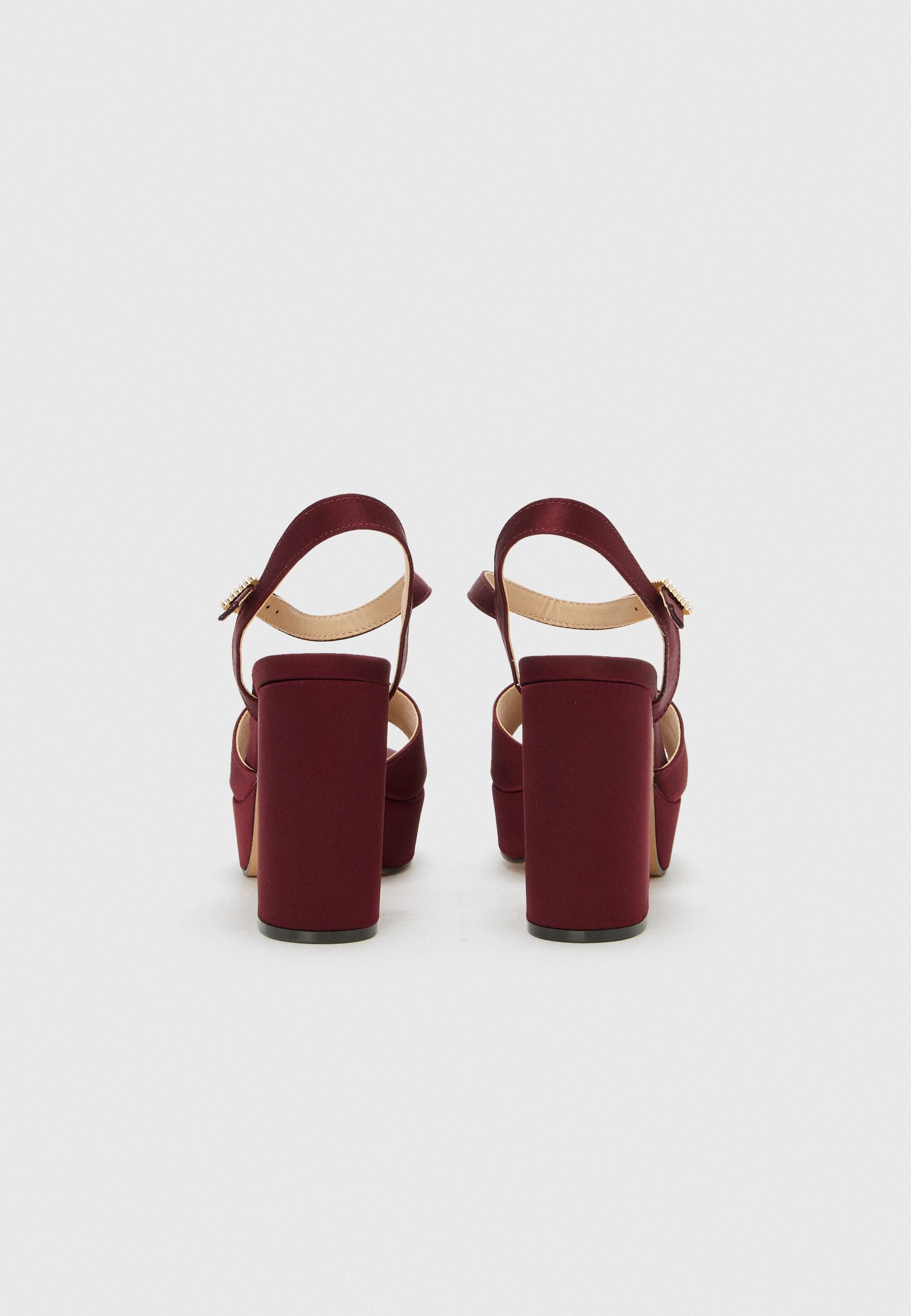 Anna Field Platform Sandals - Bordeaux
