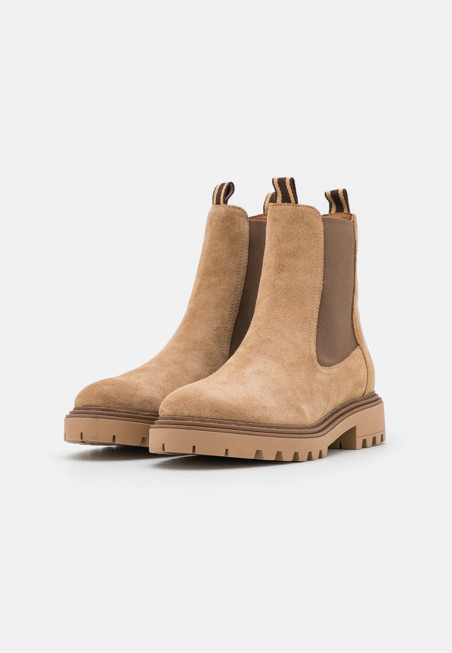 Anna Field Leather- Classic Ankle Boots - Beige