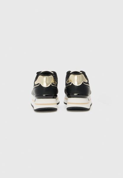 Anna Field H24-495 - Trainers - Black/gold-coloured