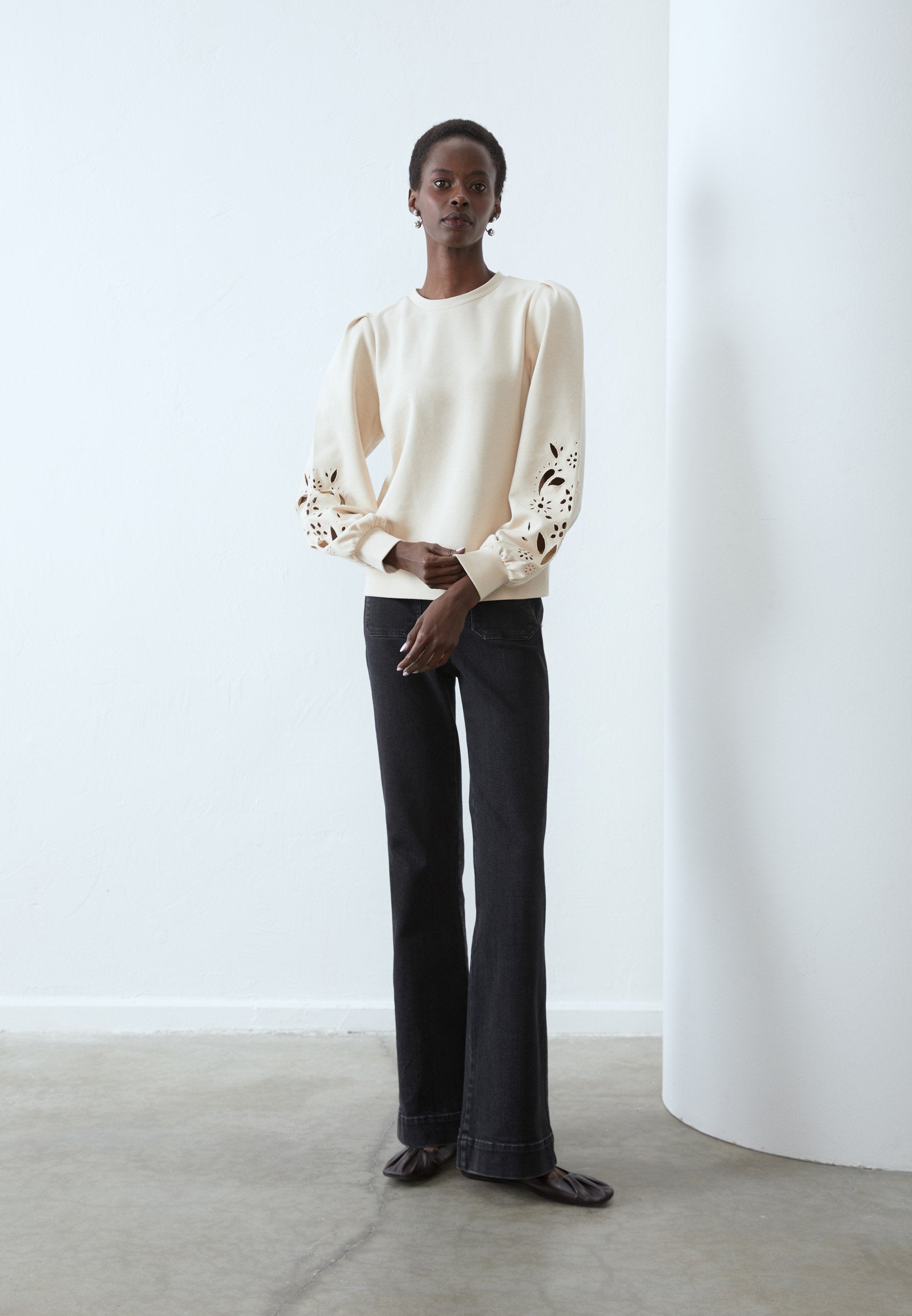 Anna Field Sweatshirt - Beige