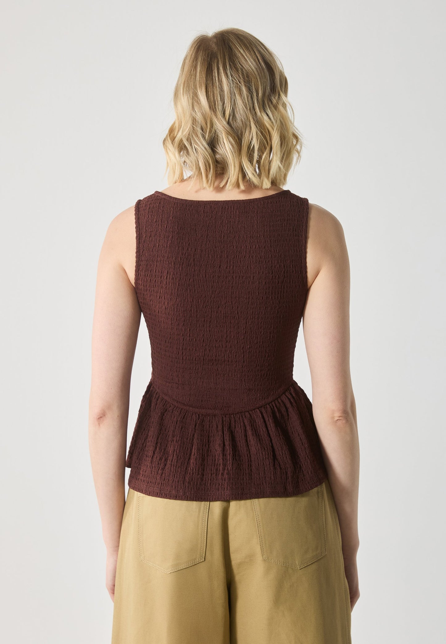 Anna Field Top - Bitter Chocolate