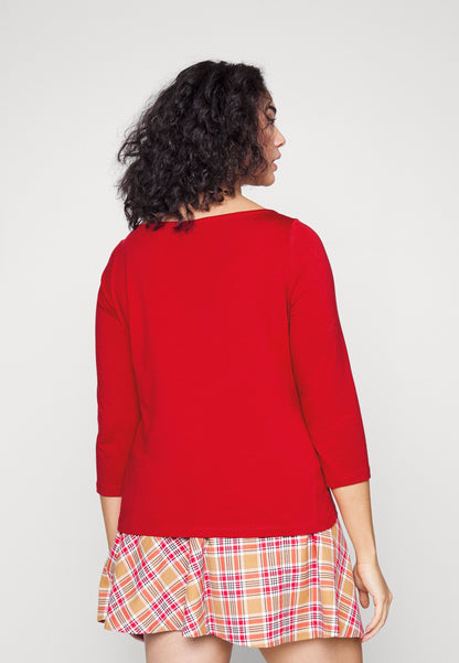  Long Sleeved Top - Red