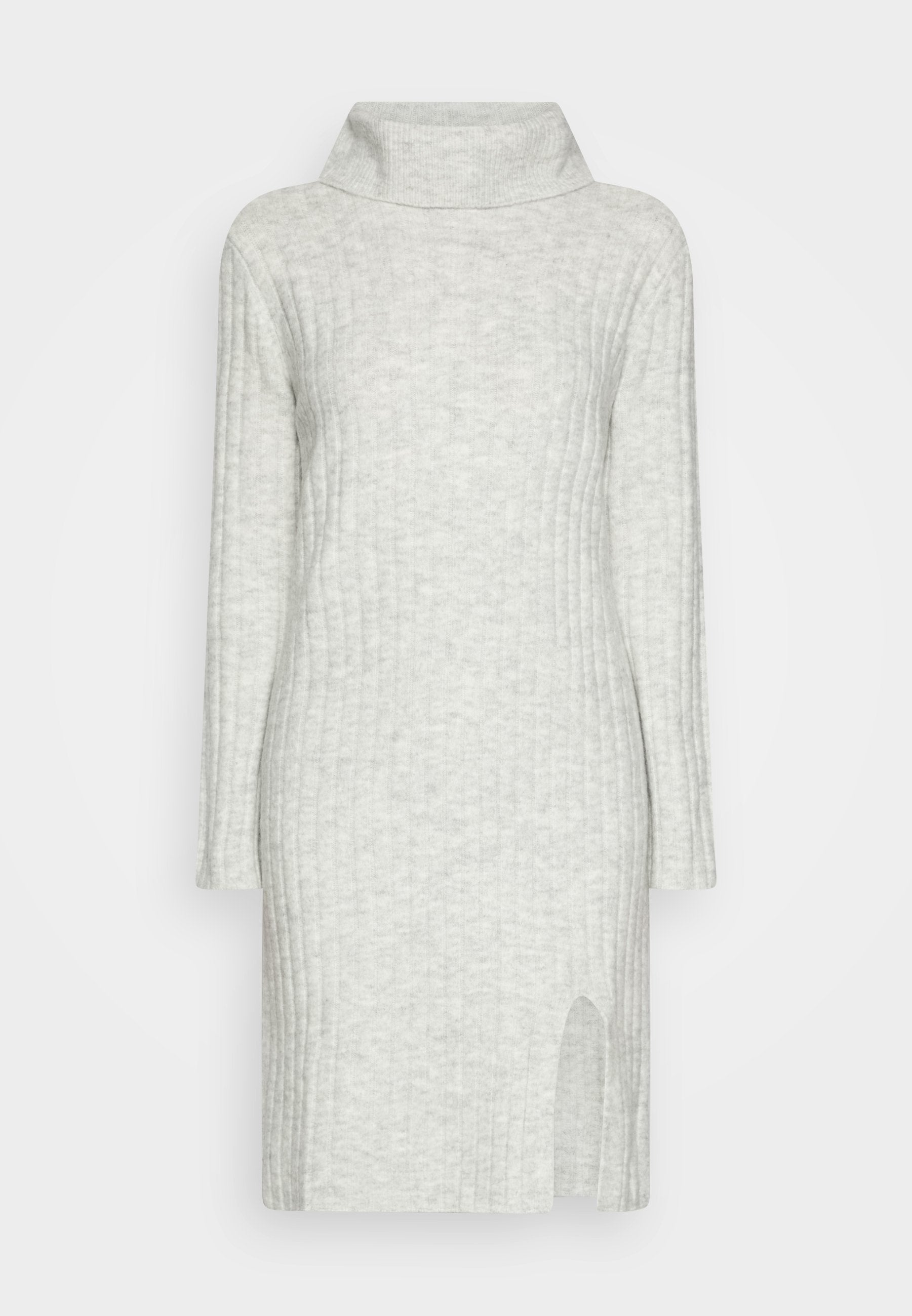 Anna Field Jumper Dress - Mottled Light Grey