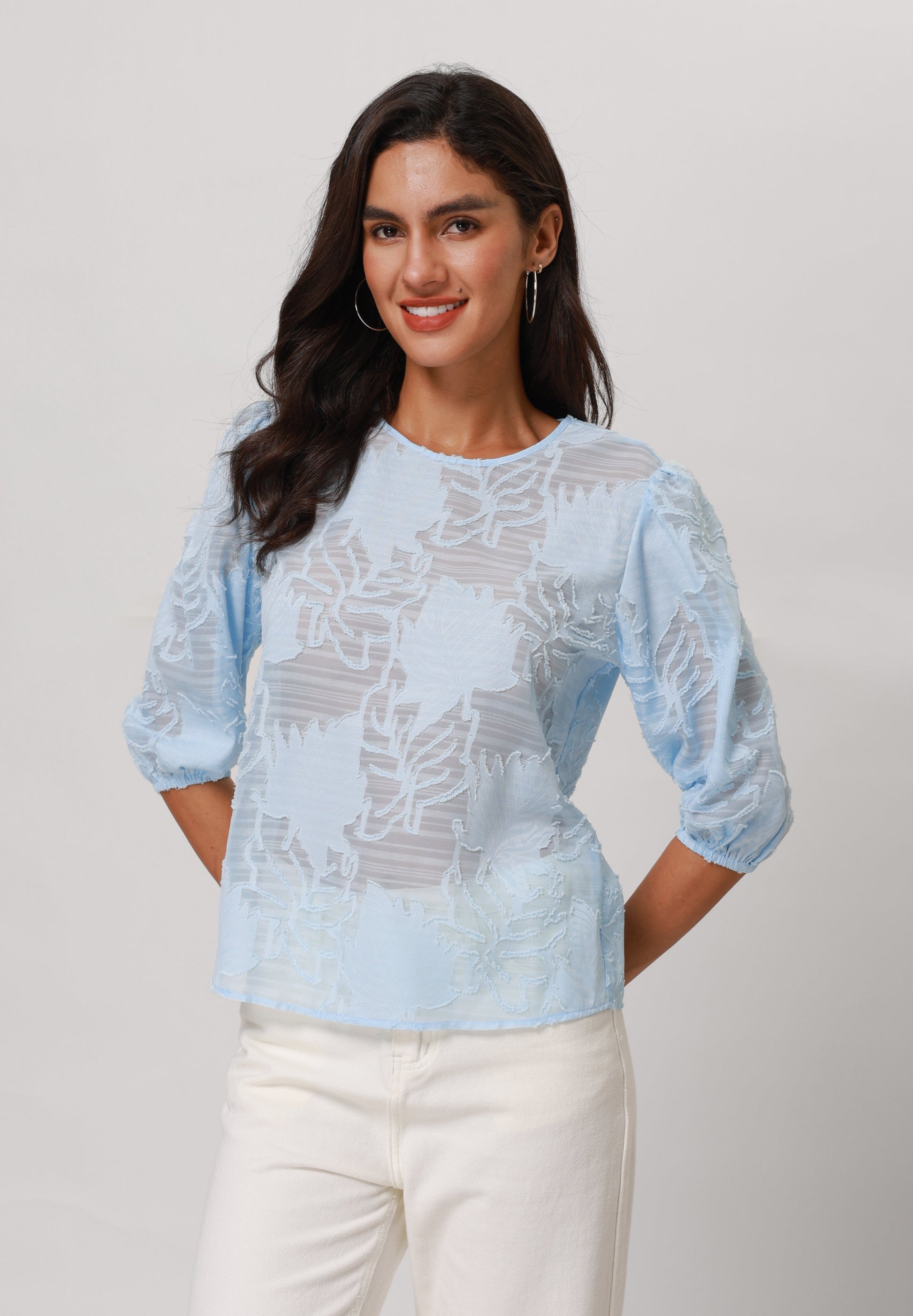 Anna Field Blouse - Blue