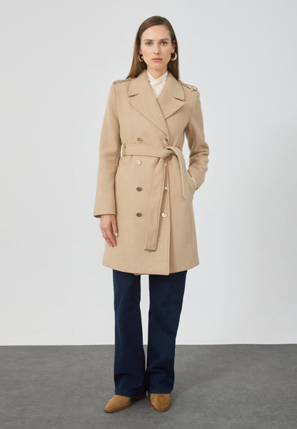 Anna Field Trenchcoat - Camel