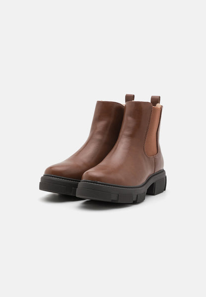 Anna Field Platform Ankle Boots - Cognac
