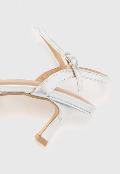  Classic Heels - Silver-coloured