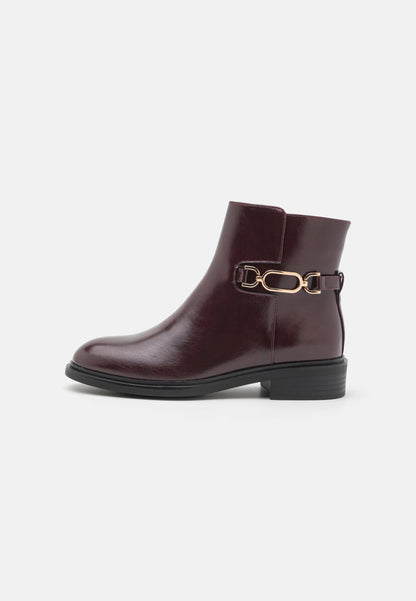 Anna Field Classic Ankle Boots - Bordeaux