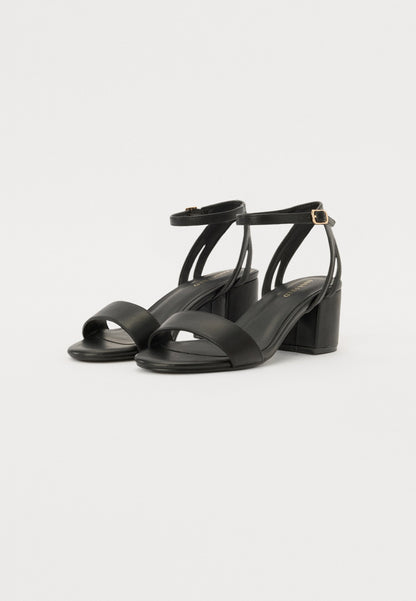 Anna Field Sandals - Black-mottled Black