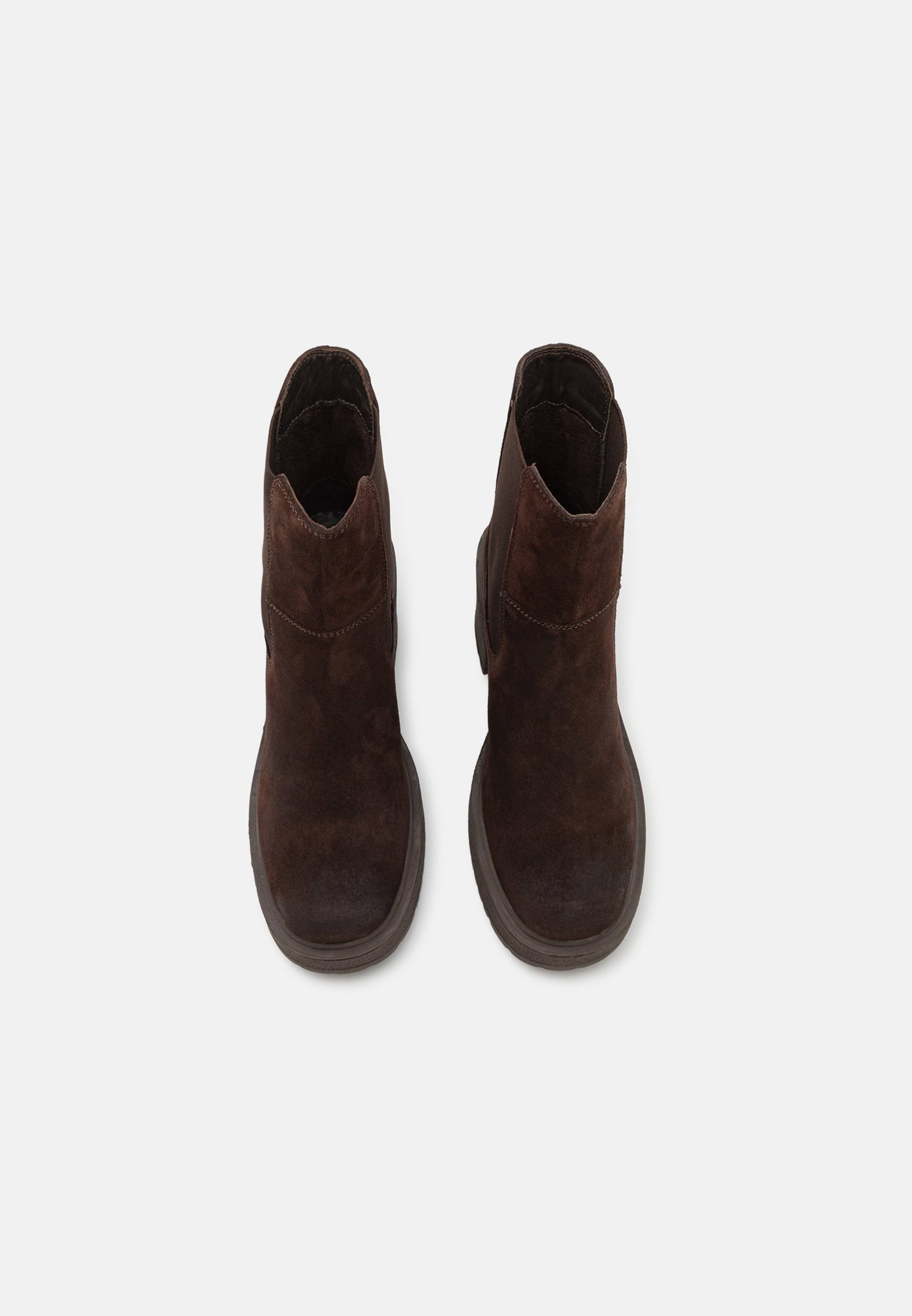 Anna Field LEATHER - Platform Ankle Boots - Brown
