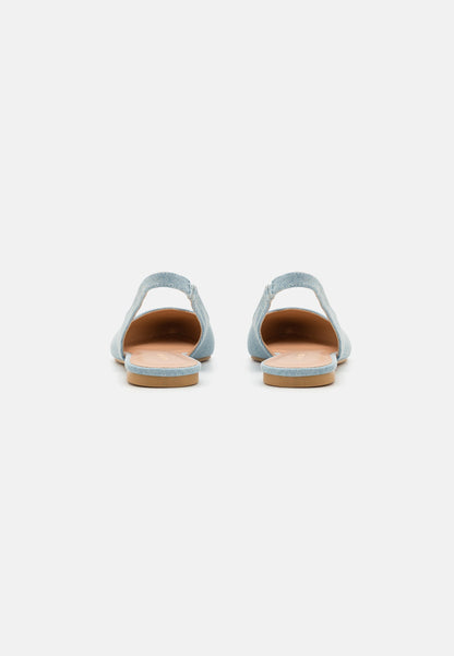 Anna Field ANAS - Slingback Ballet Pumps - Light Blue