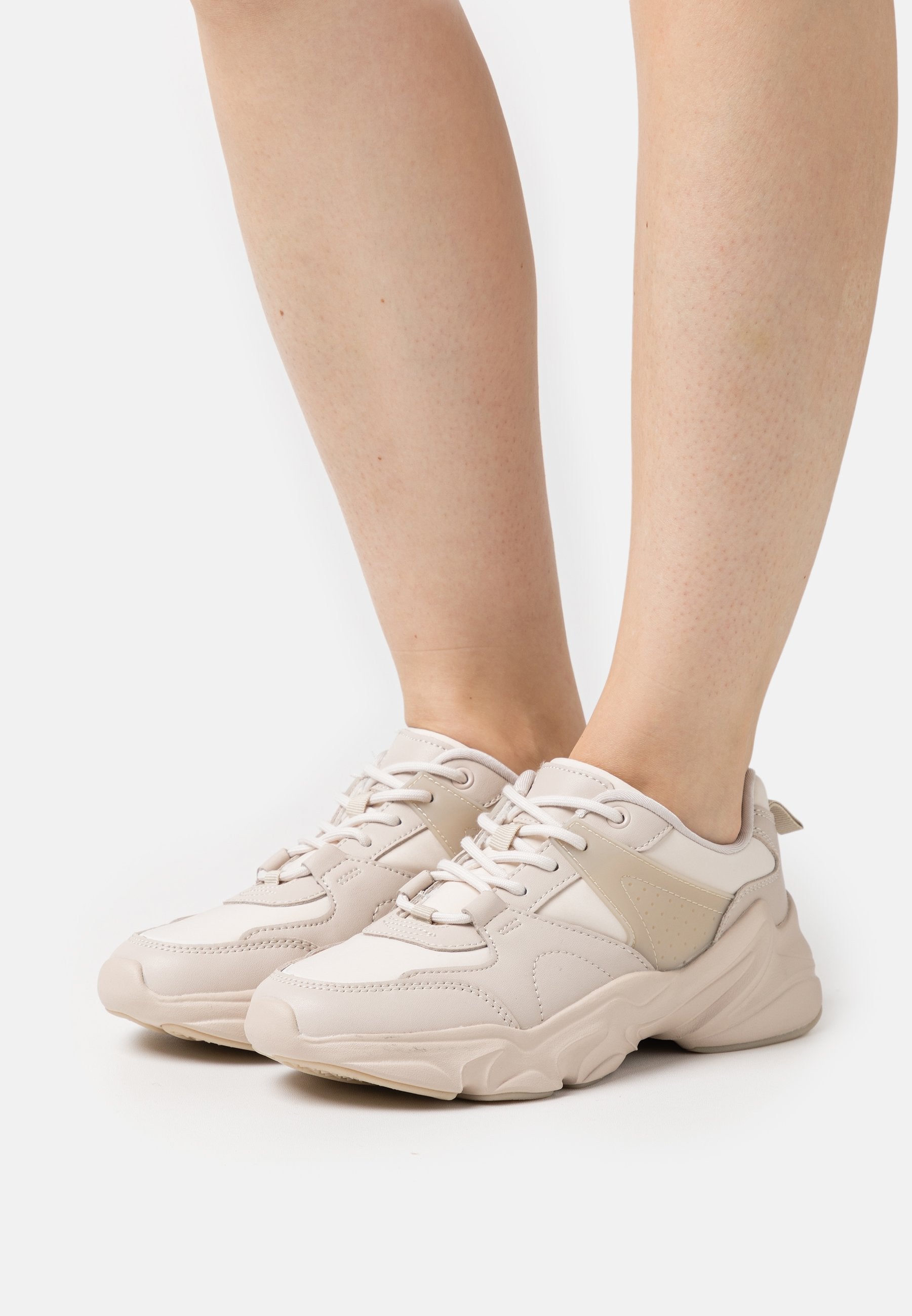 Anna Field Leather - Trainers - Beige