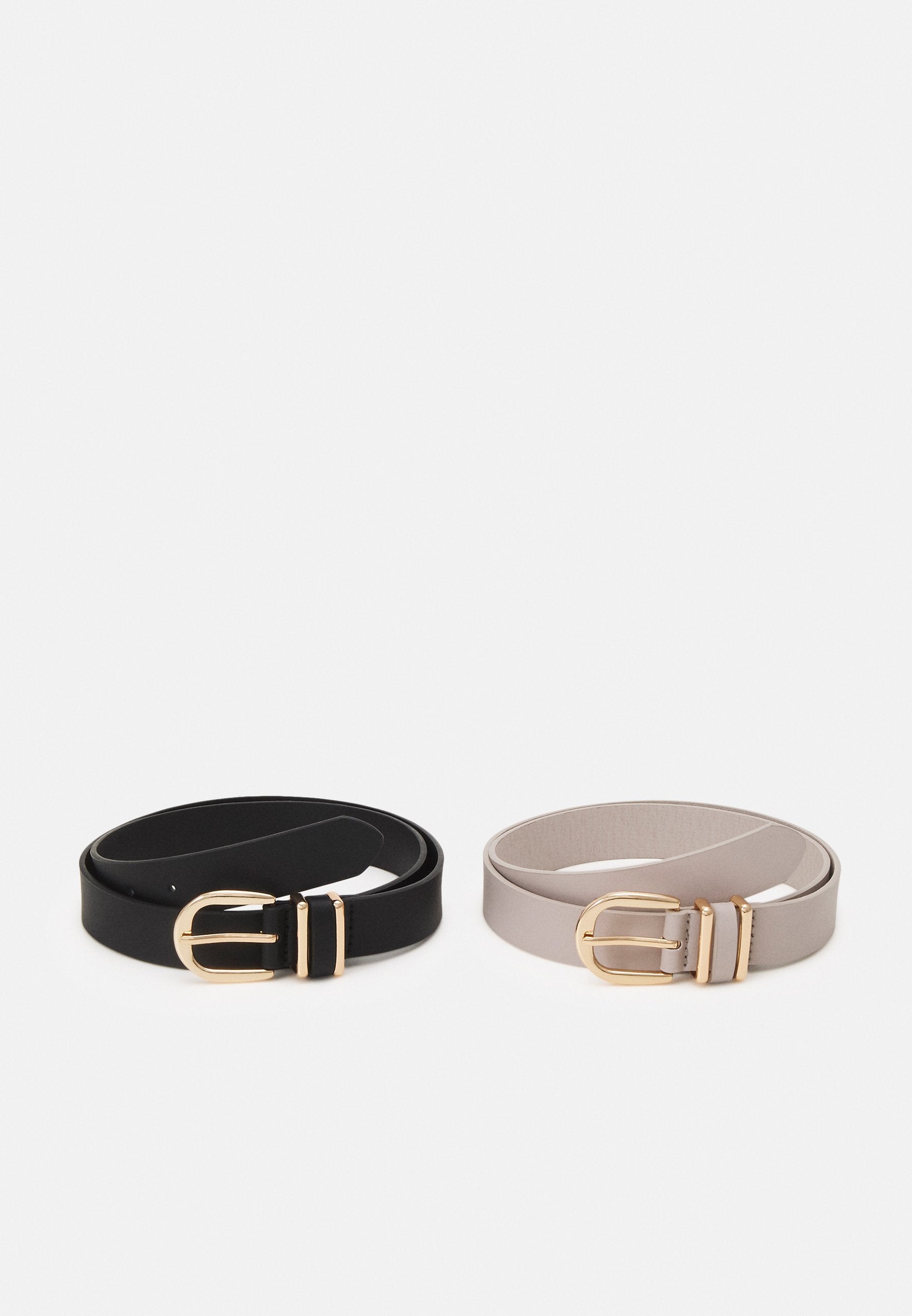 Anna Field 2Pack - Belt -Black/ White