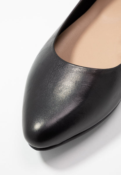 Anna Field Leather - Ballet Pumps - Black
