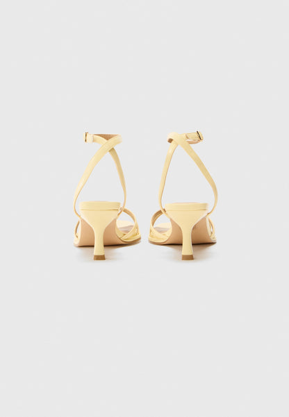 Anna Field Ankle Cuff Sandals - Light Yellow