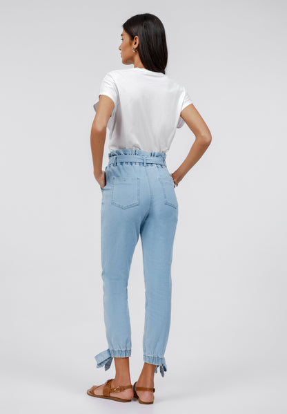 Anna Field Jeans Tapered Fit - Light Blue Wash