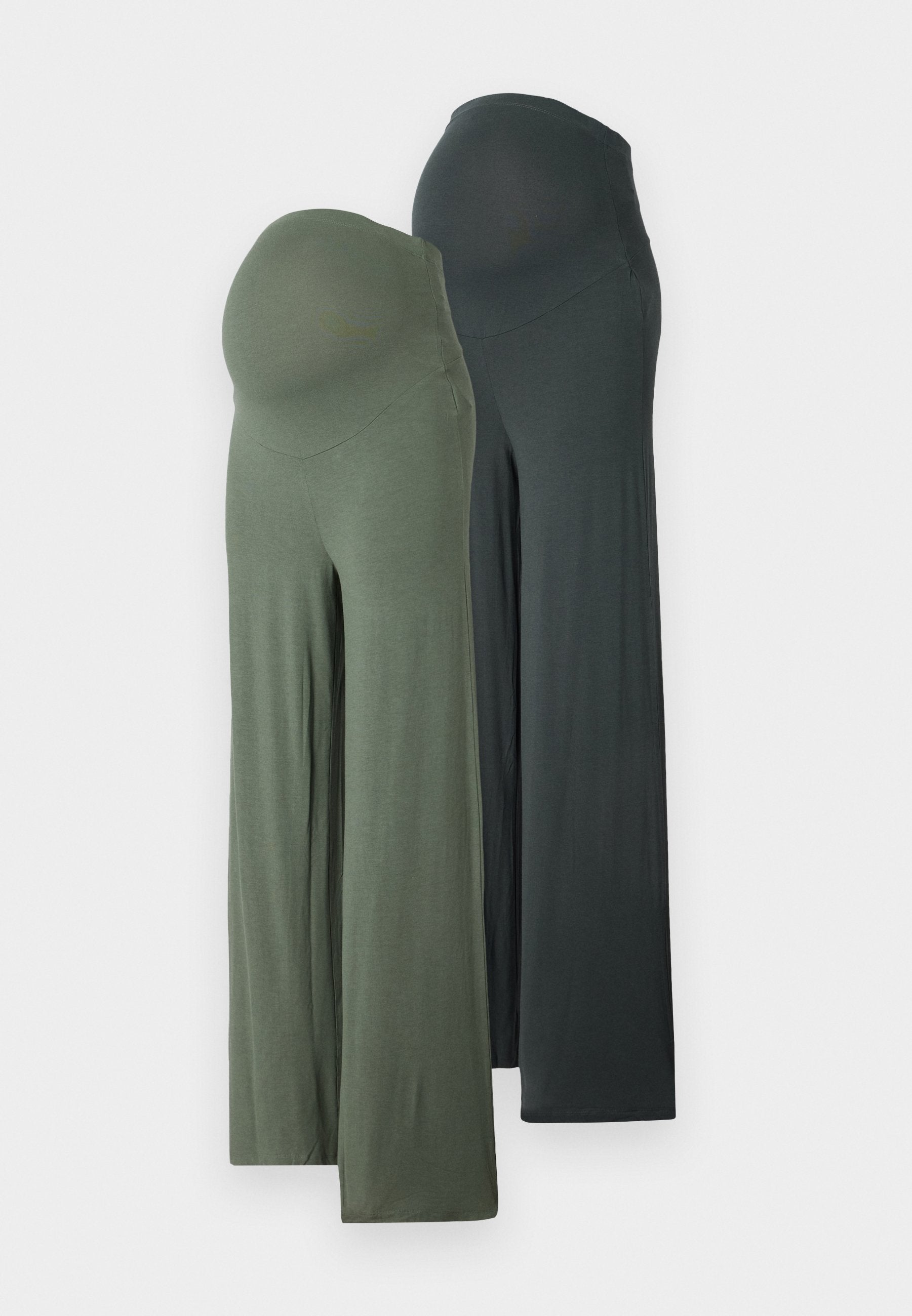  2 PACK - Tracksuit Bottoms - Black/mottled Beige