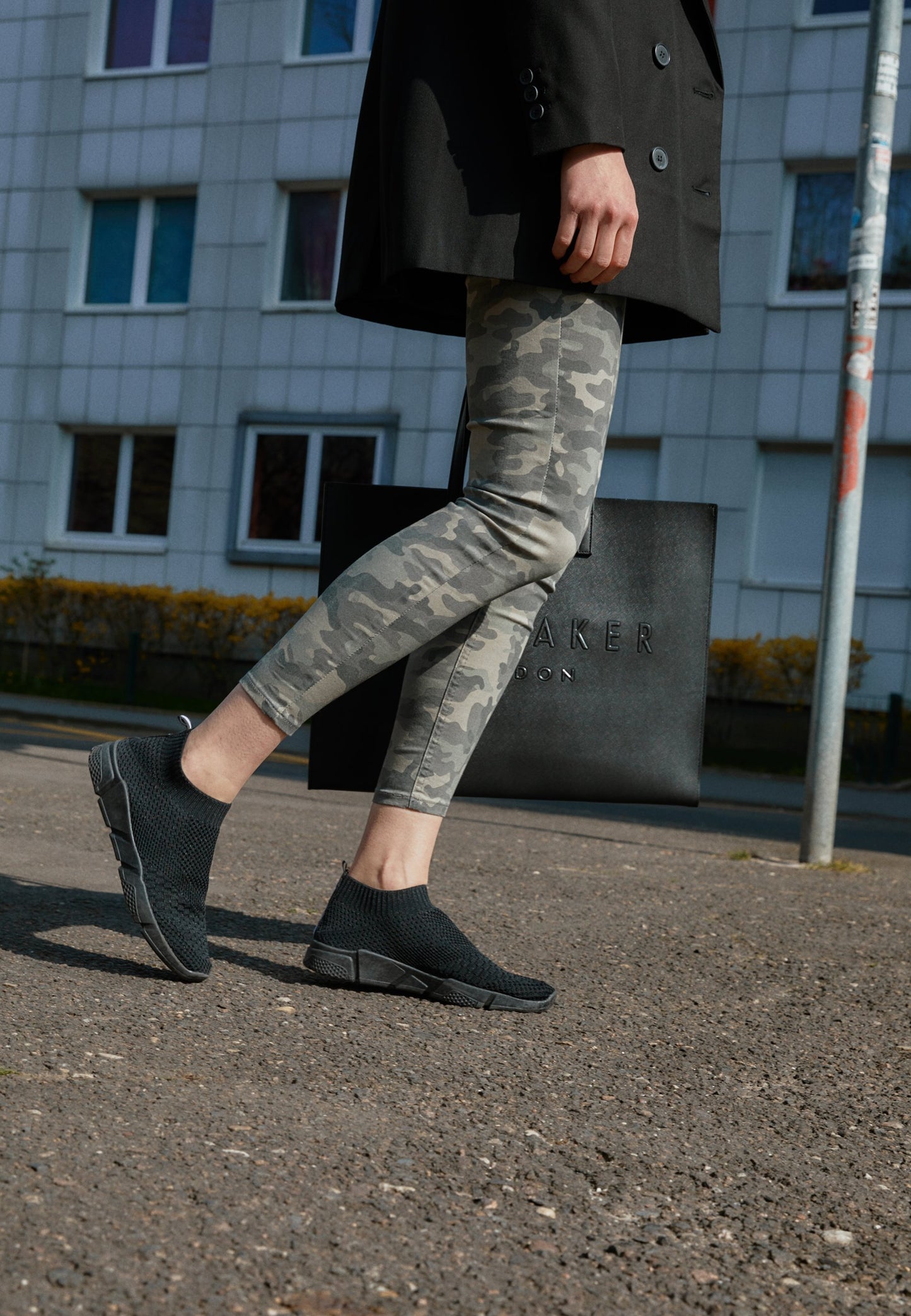 Anna Field Slip-Ons - Black