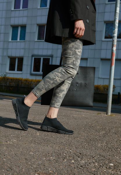 Anna Field Slip-Ons - Black