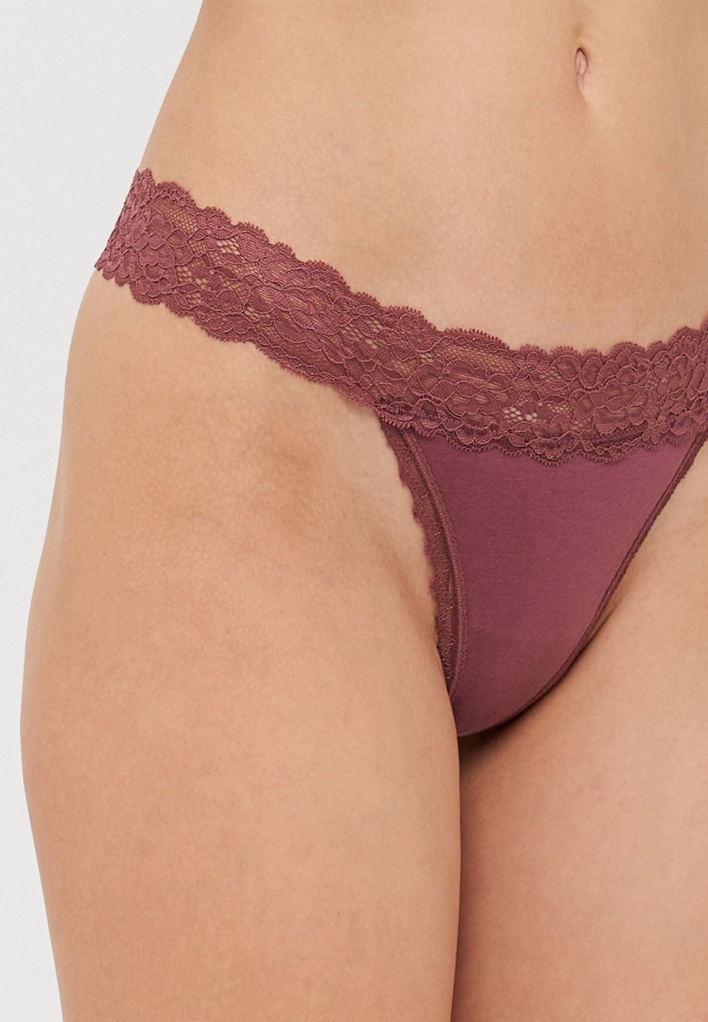 Anna Field 10 PACK - Thong - Red/taupe/light Pink/ecru/ White