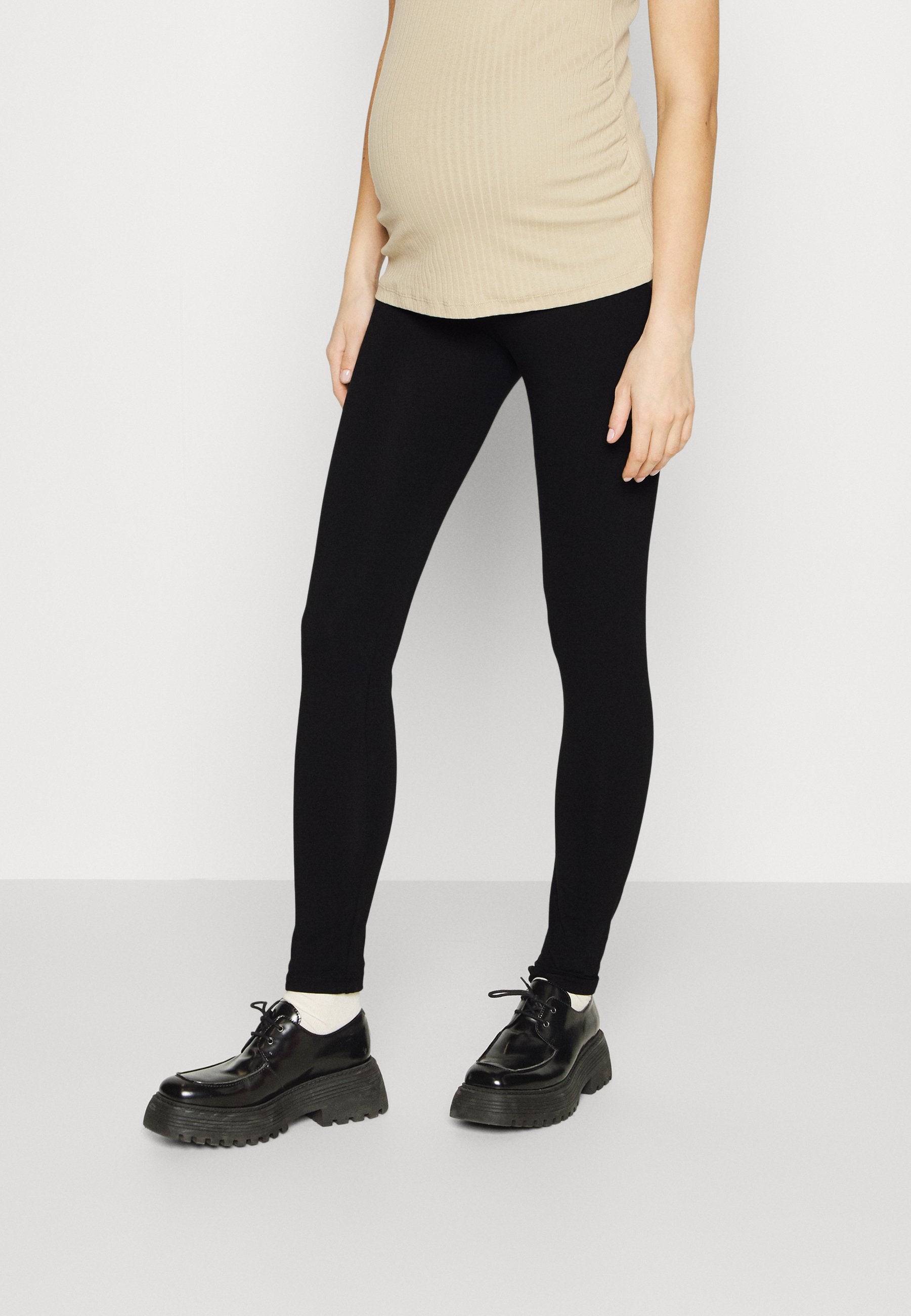  3 Pack - Leggings - Trousers - Black/Brown/Off-White