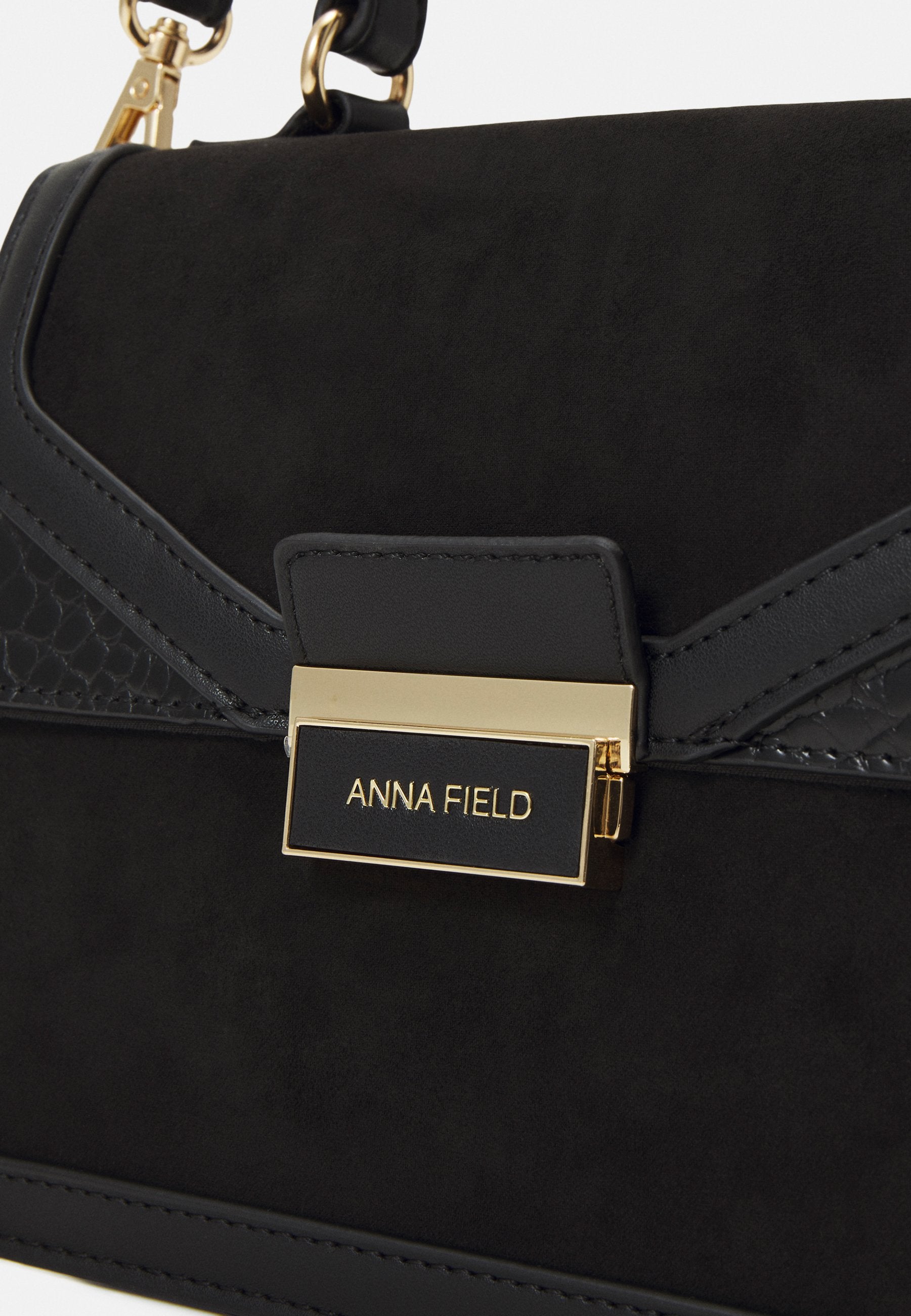 Anna Field Handbag - Black/Black