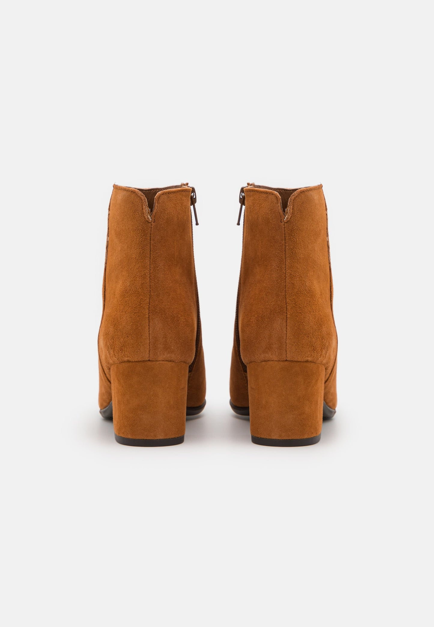  Leather - Classic Ankle Boots - Cognac