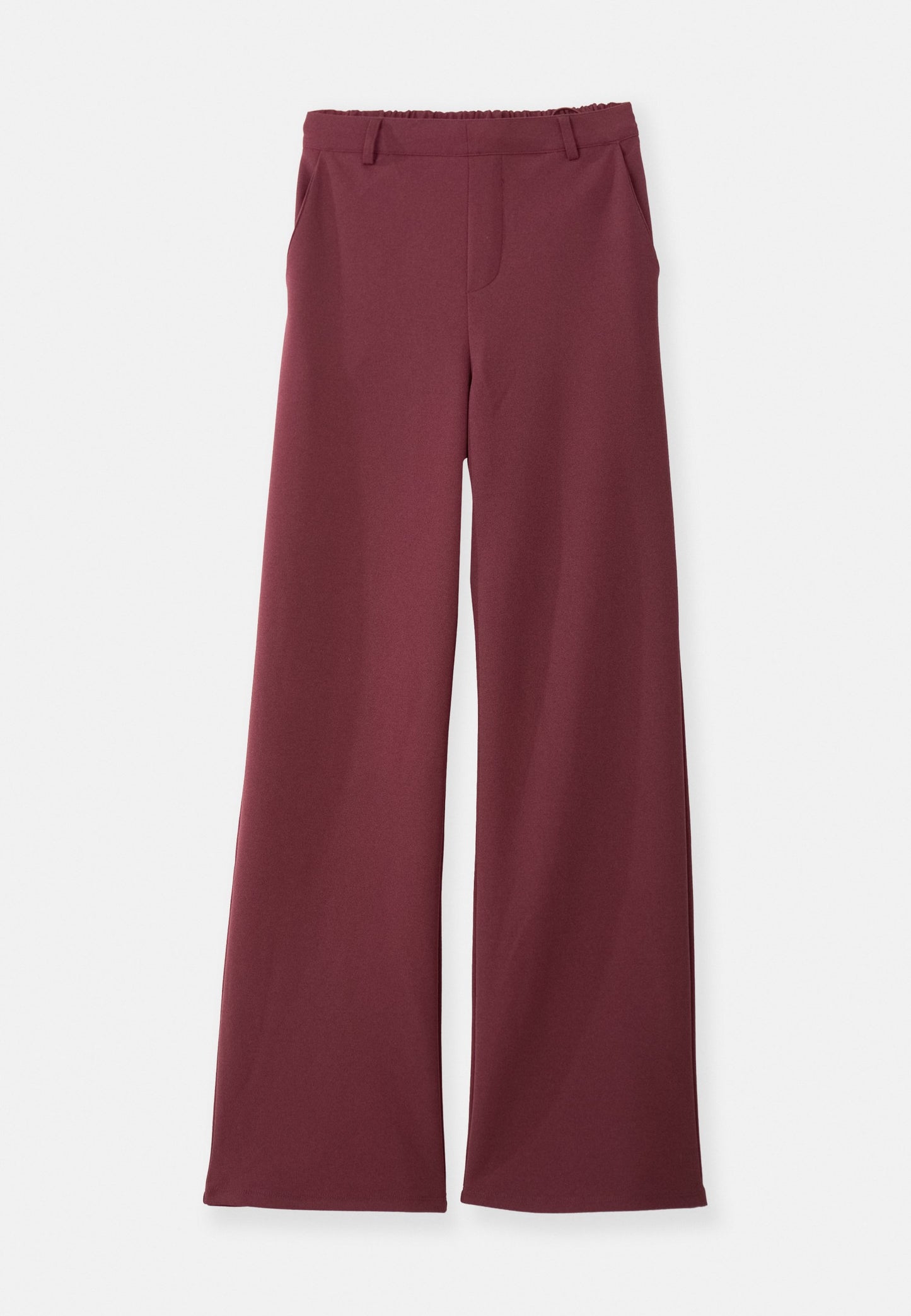 Anna Field ADAPTIVE WIDE LEG PANTS - Trousers - Dark Green