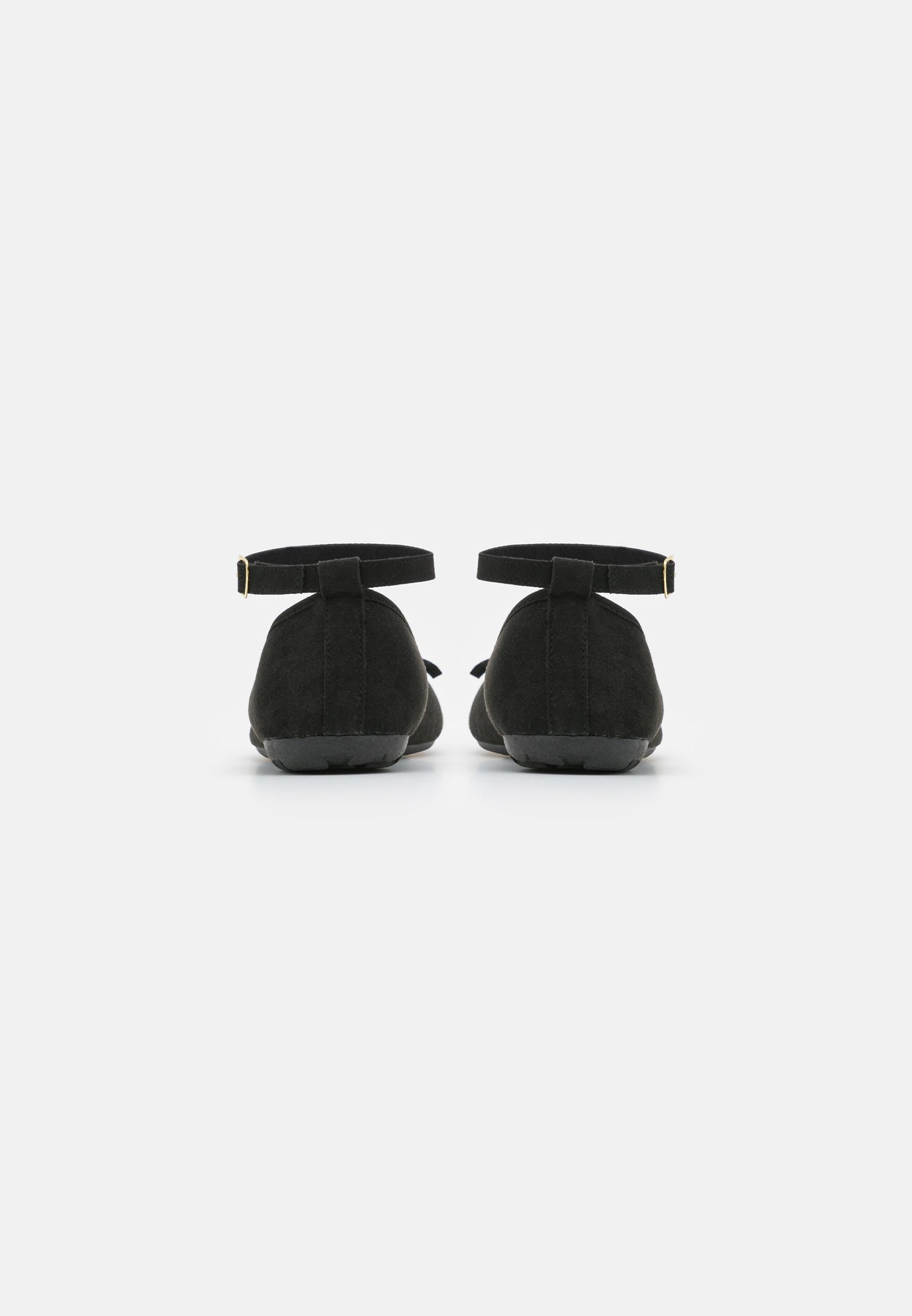 Anna Field Ankle Strap Ballet Pumps - Black