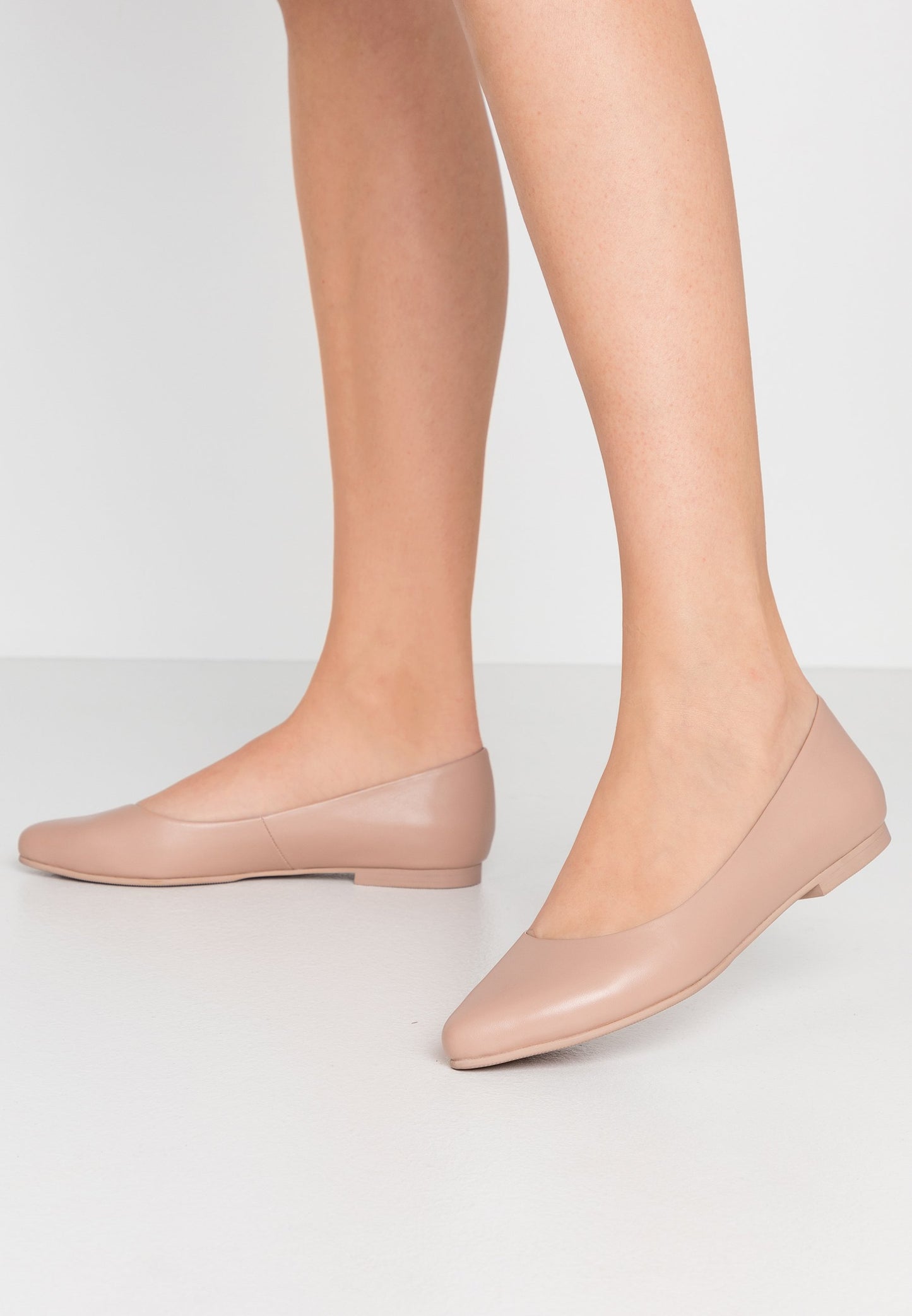 Anna Field Leather - Ballet Pumps - Beige