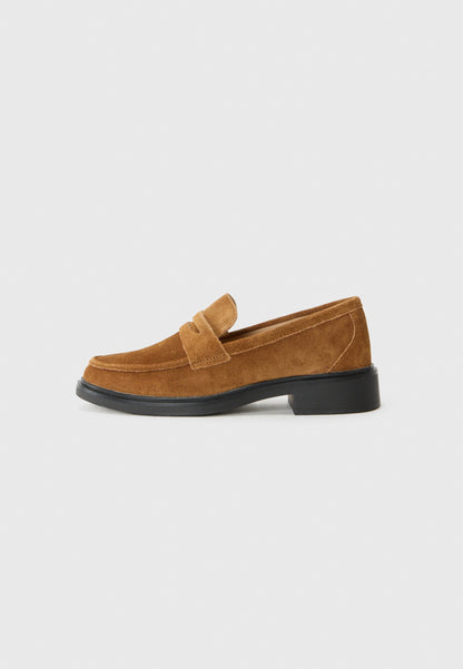 Anna Field LEATHER - Slip-ons - Black
