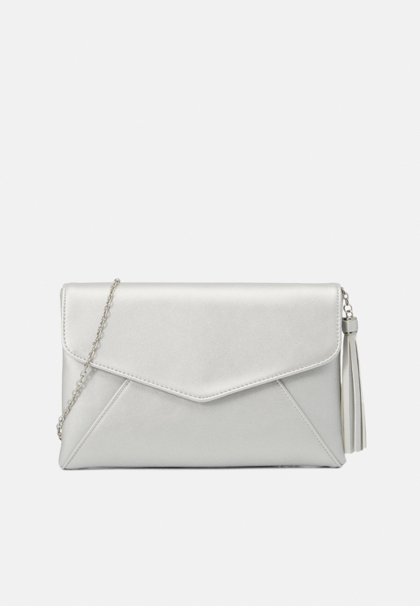 Anna Field Clutch - 971 - Silver-coloured