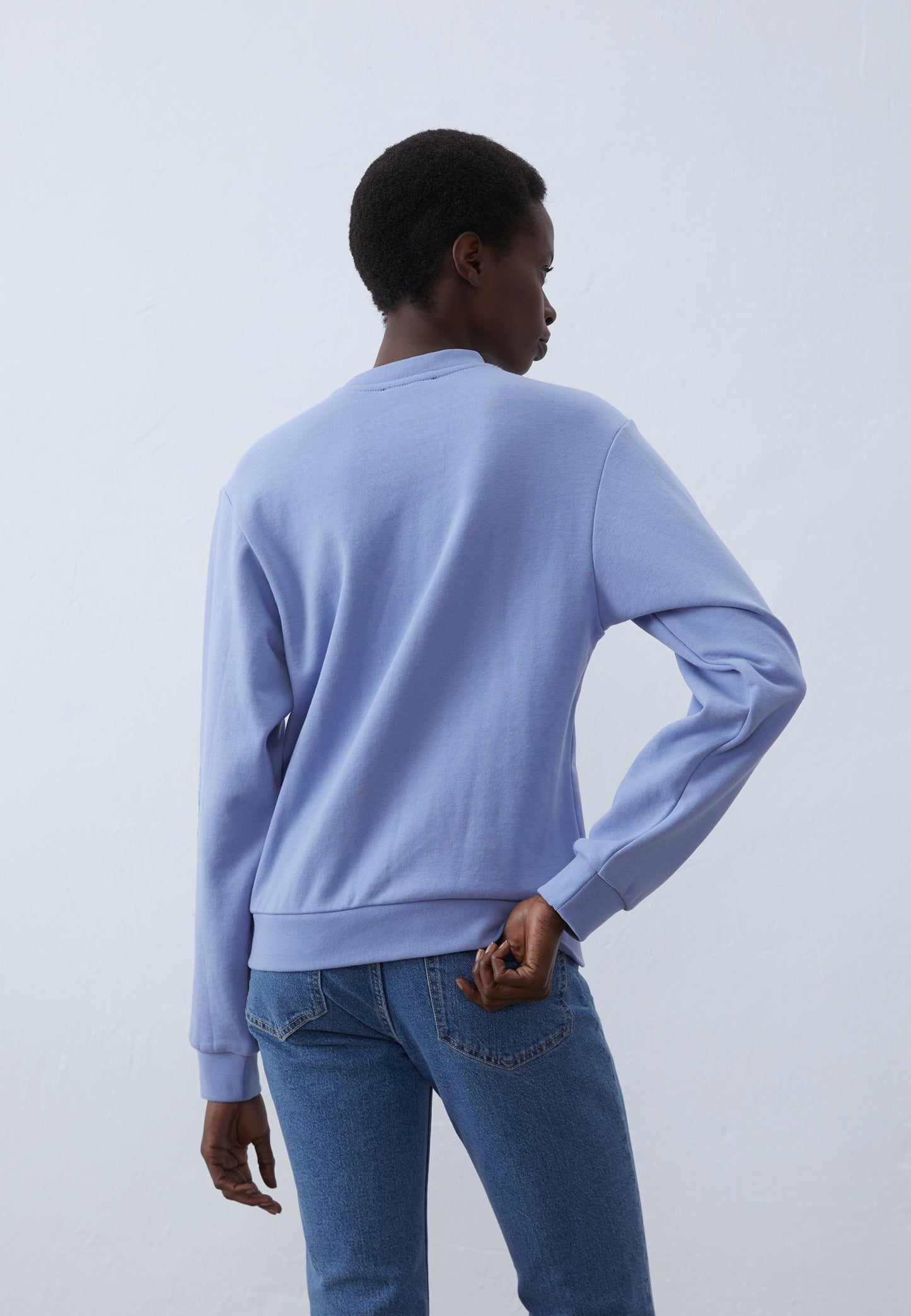 Anna Field Sweatshirt - Light Blue