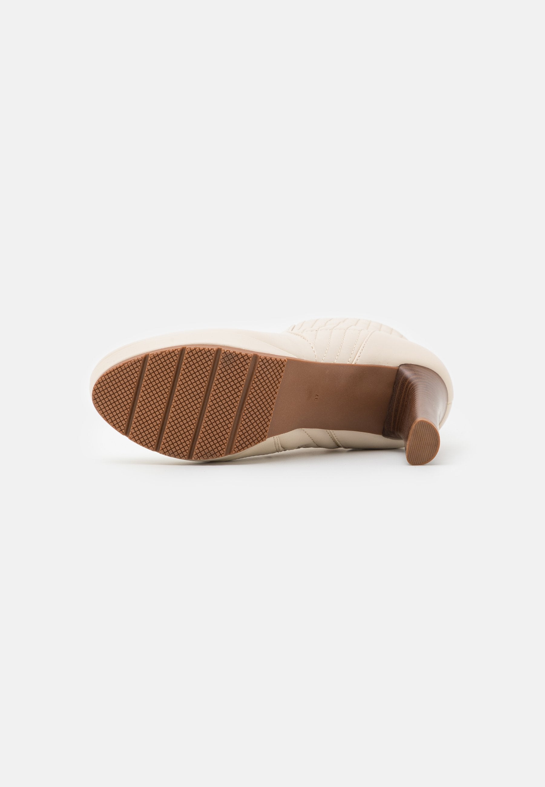 Anna Field Platform Ankle Boots - Offwhite
