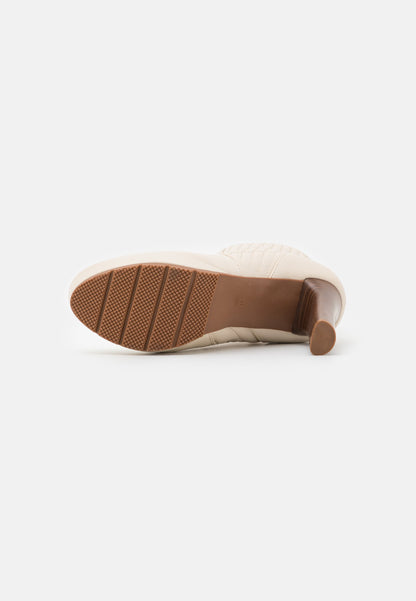 Anna Field Platform Ankle Boots - Offwhite